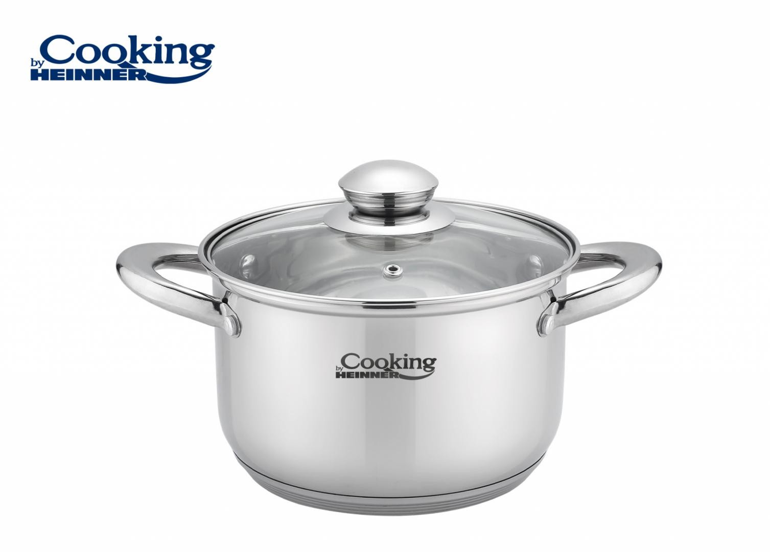 Set gatit din inox 8 piese, Victoria, Cooking by Heinner — imaginea 10