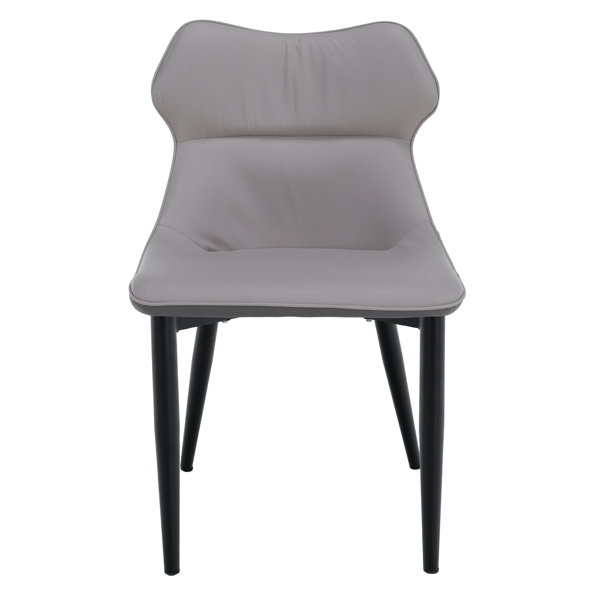 Scaun de dining, gri deschis / gri inchis / negru, TABITA — imaginea 3