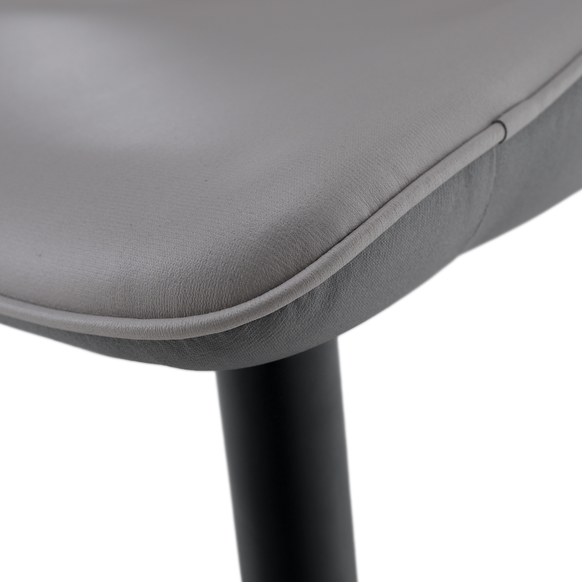 Scaun de dining, gri deschis / gri inchis / negru, TABITA — imaginea 7