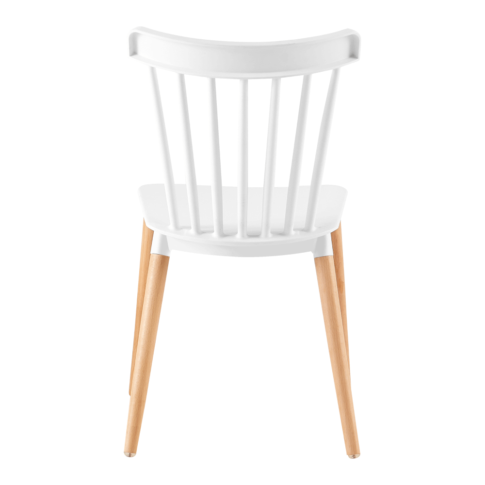 Scaun dining, alb / fag, ZOSIMA — imaginea 5