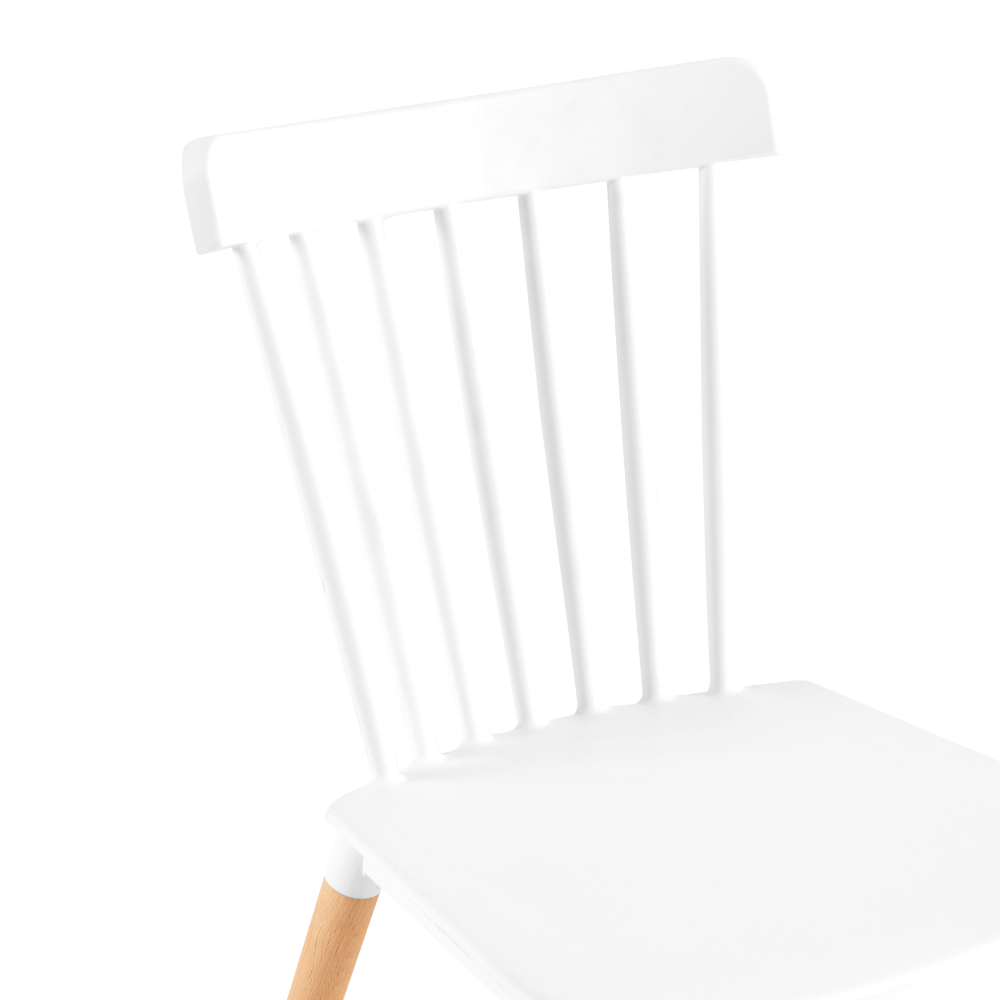Scaun dining, alb / fag, ZOSIMA — imaginea 6