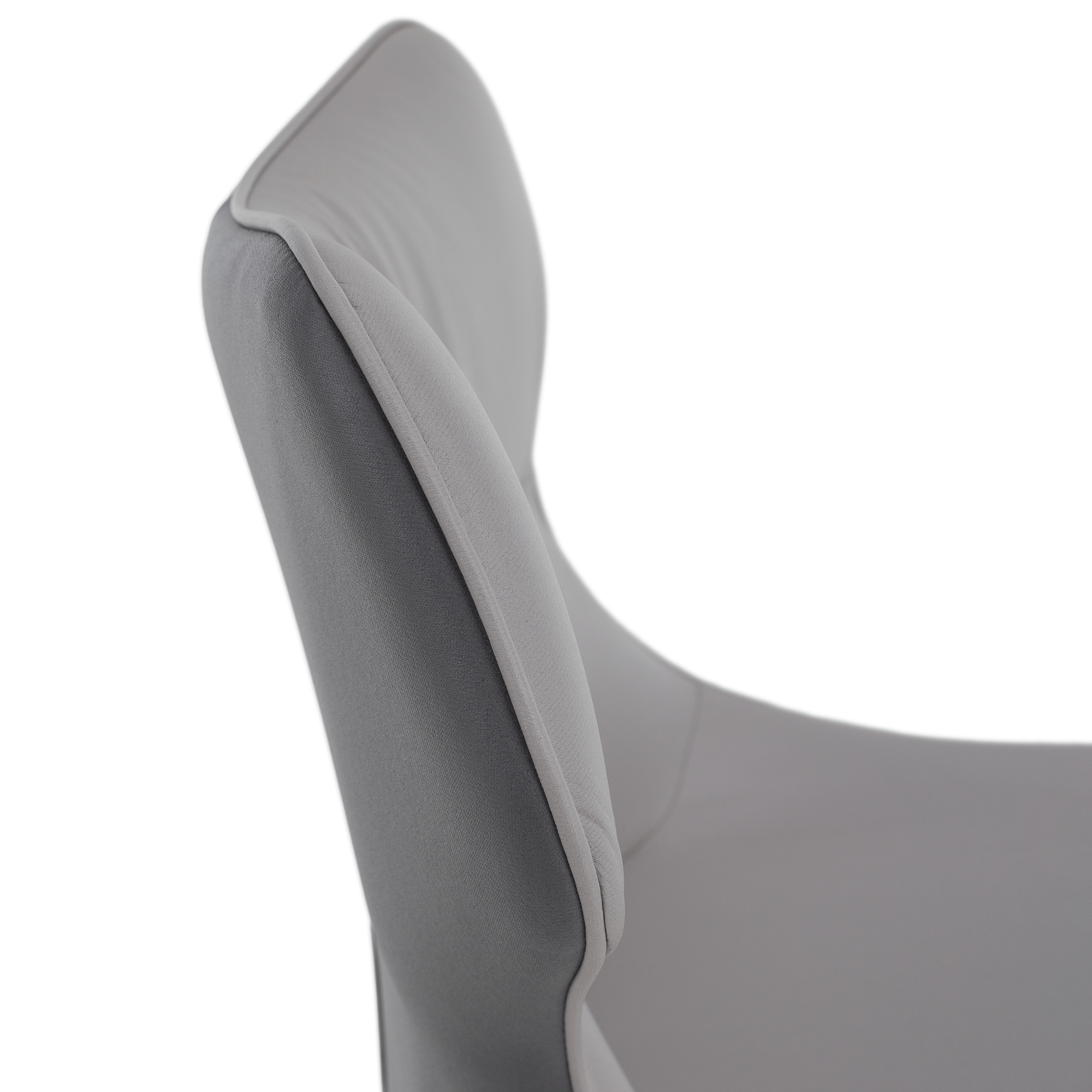 Scaun de dining, gri deschis / gri inchis / negru, TABITA — imaginea 11