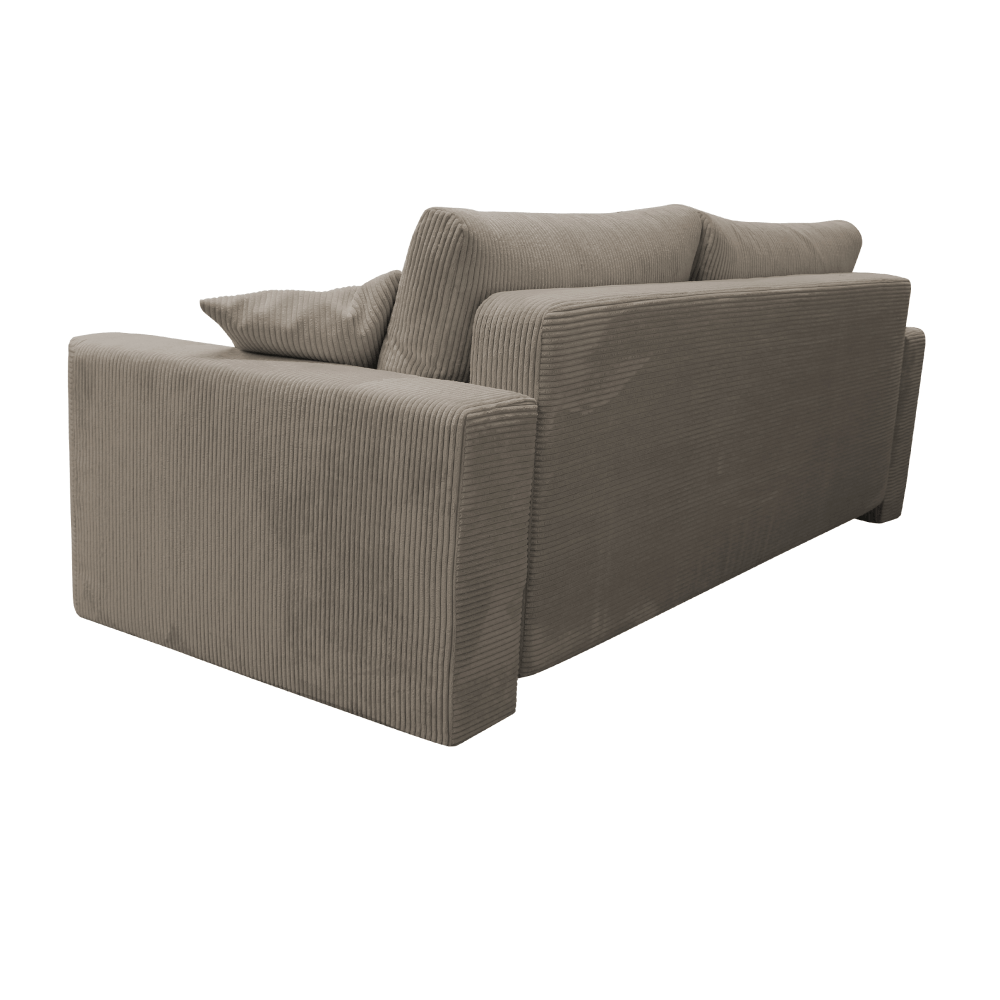 Canapea extensibila, gri-maro Taupe, ROSELYN — imaginea 6