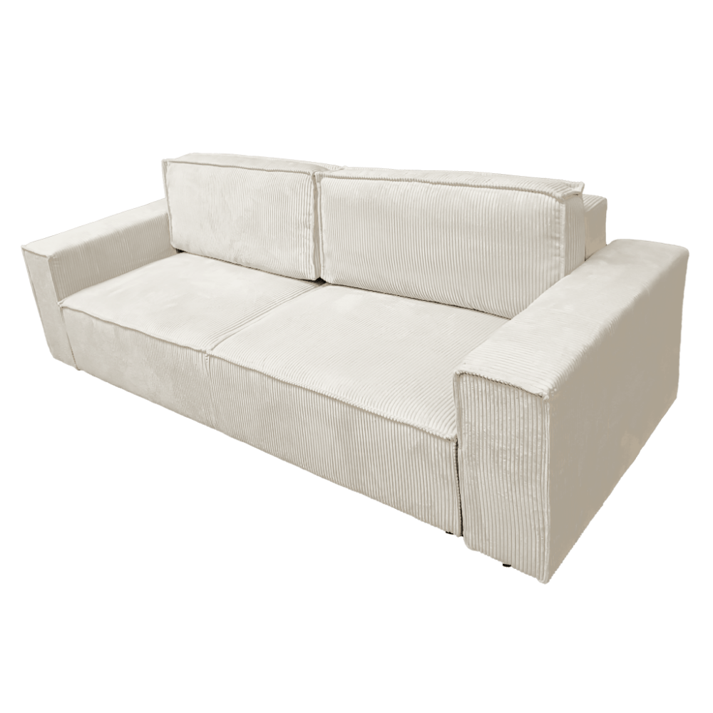 Canapea extensibila, bej, HARPERA BIG SOFA — imaginea 3