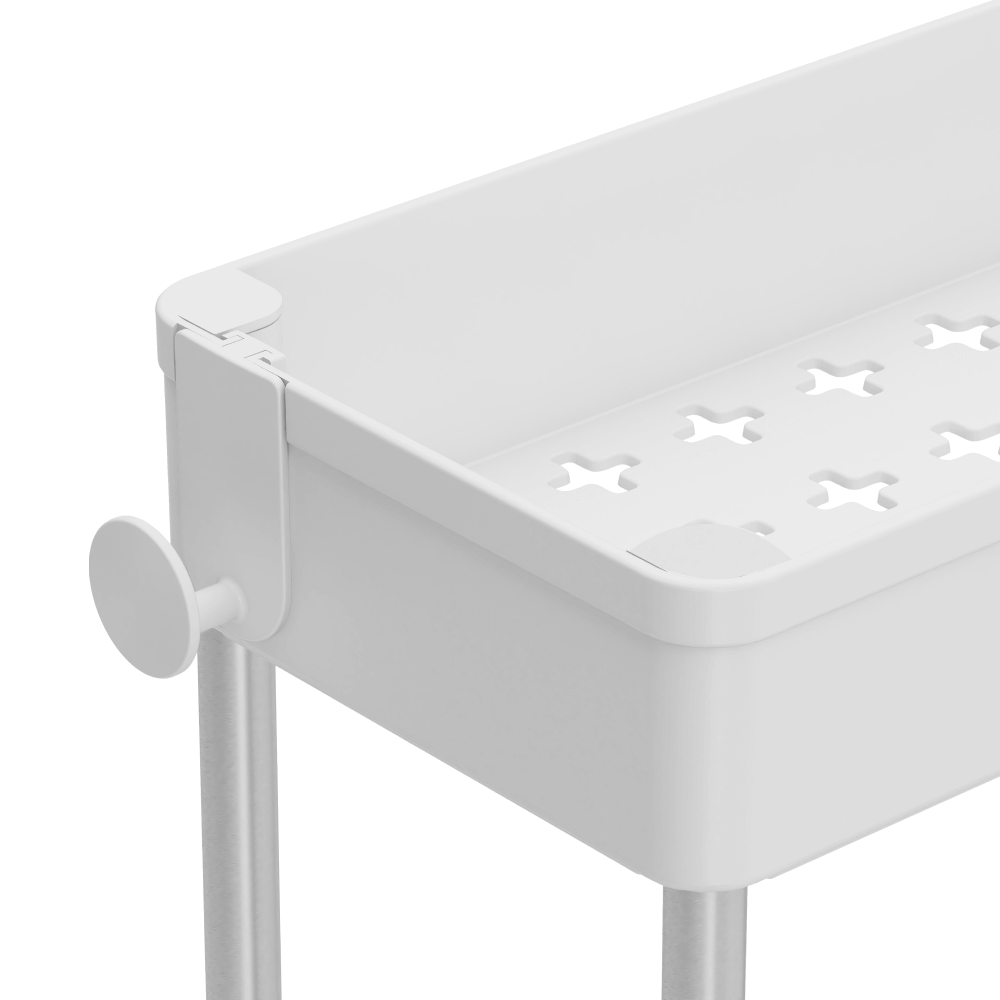 Etajera cu roti, alba, ALIOL TIP 2 — imaginea 8