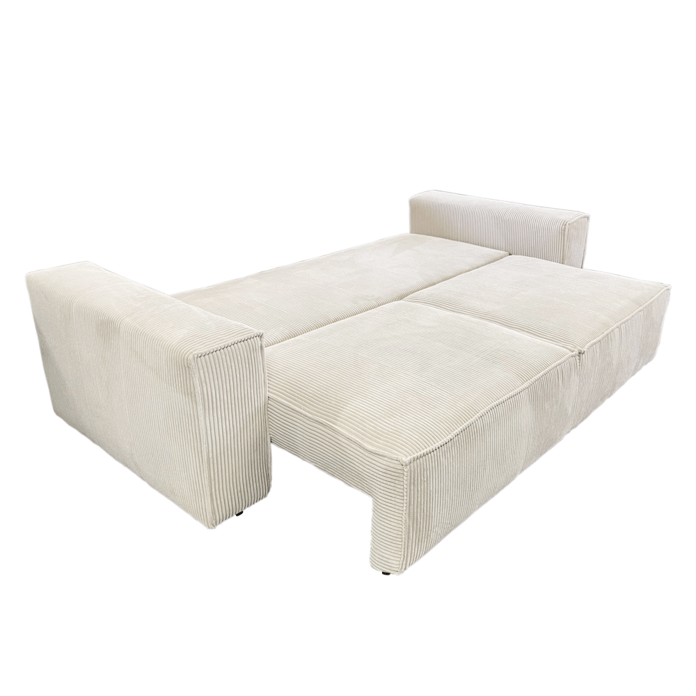 Canapea extensibila, bej, HARPERA BIG SOFA — imaginea 5