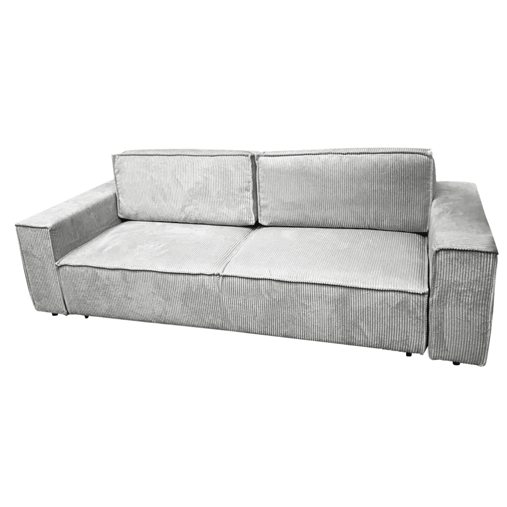 Canapea extensibila, gri deschis, HARPERA BIG SOFA — imaginea 3