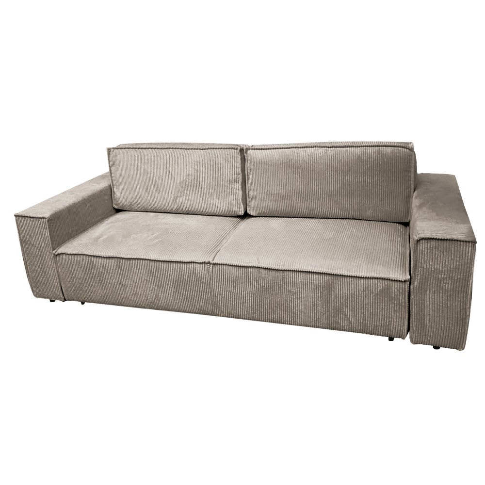 Canapea extensibila, taupe gri-bej, HARPERA BIG SOFA — imaginea 5