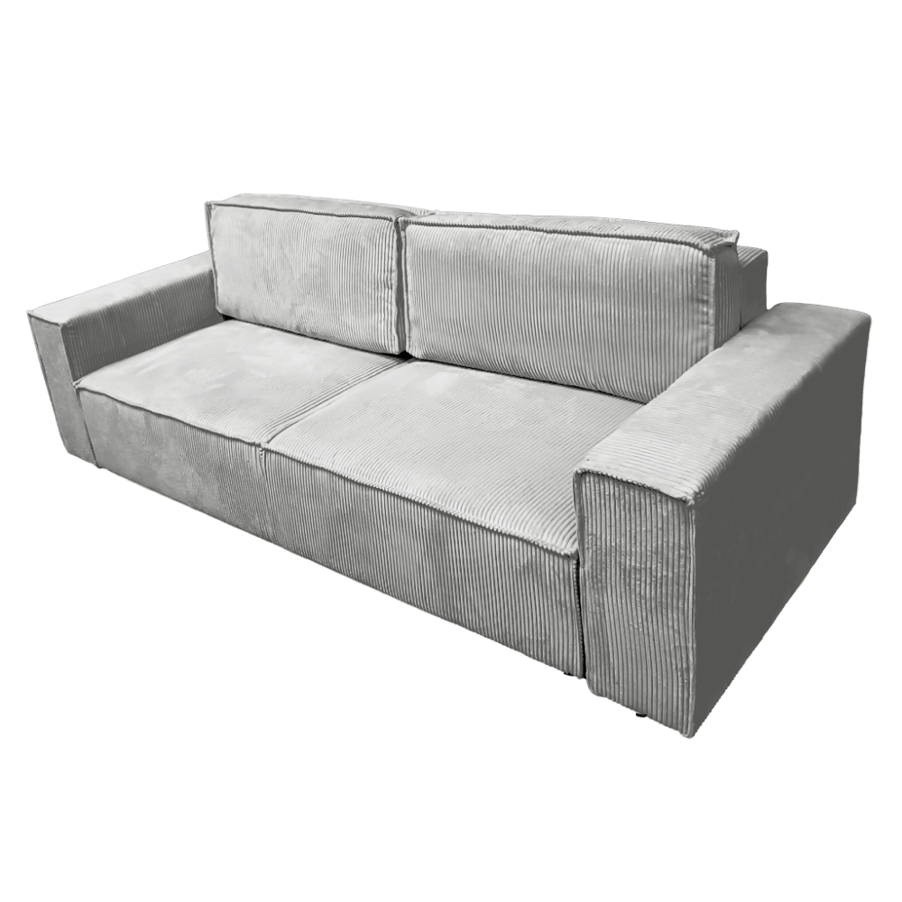 Canapea extensibila, gri deschis, HARPERA BIG SOFA — imaginea 6