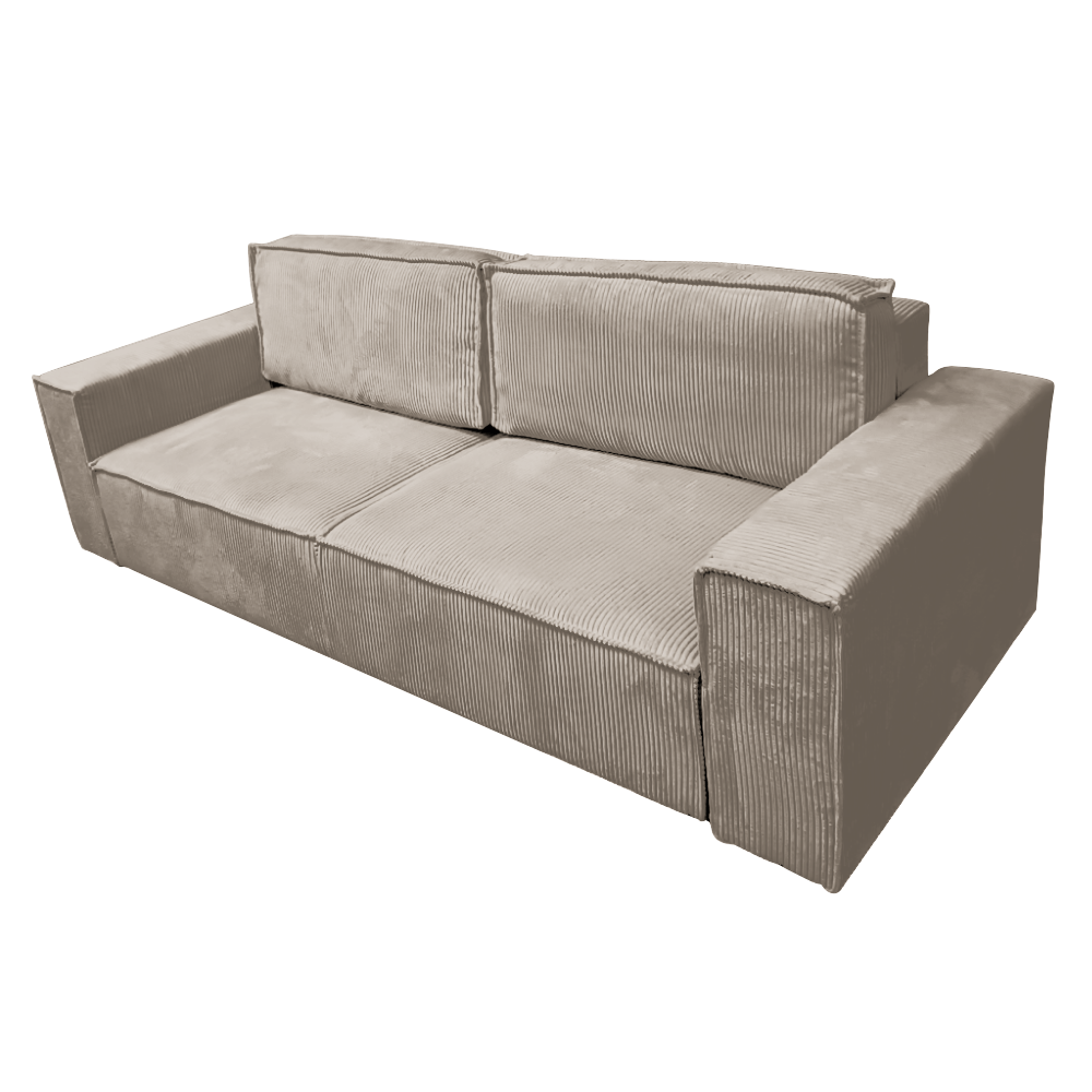 Canapea extensibila, taupe gri-bej, HARPERA BIG SOFA — imaginea 6