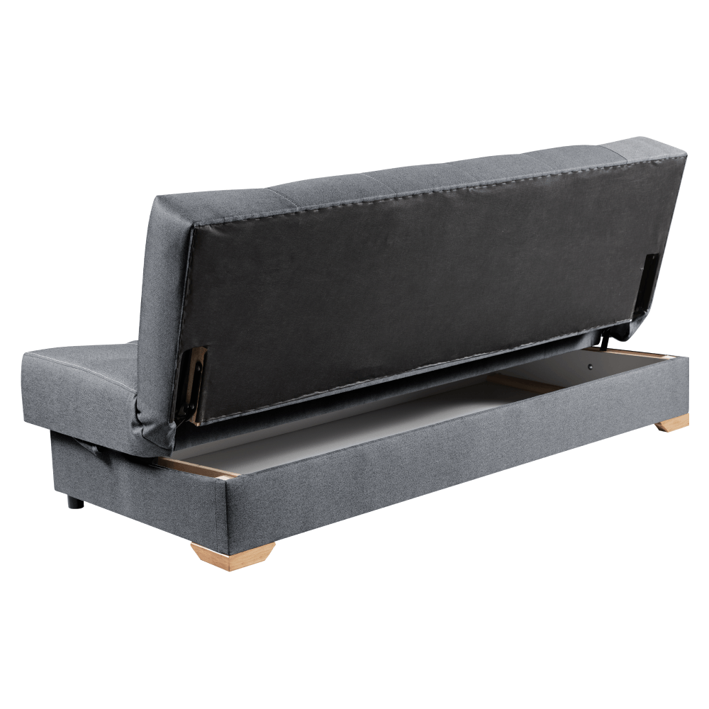 Canapea extensibila, gri, GINY — imaginea 8