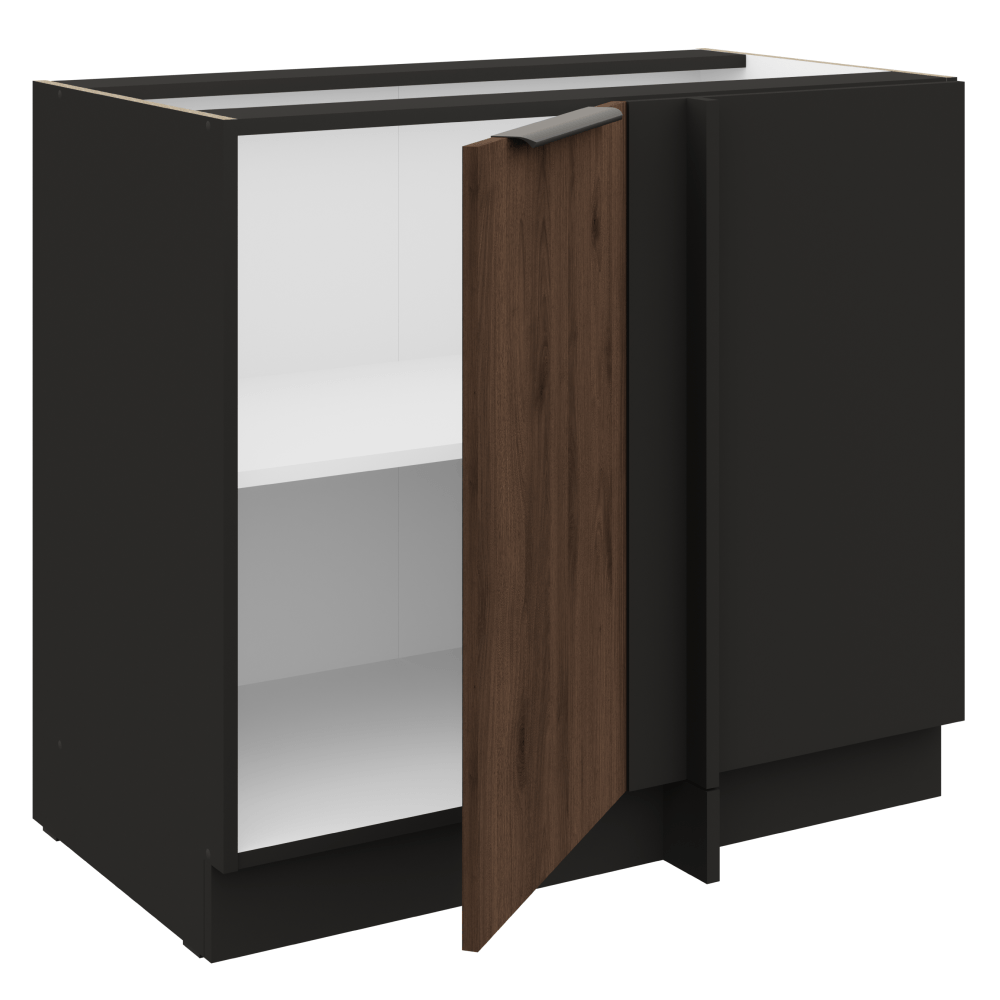 Dulap inferior, nuc okapi/negru, MENZO 105 ND 1F BB — imaginea 2
