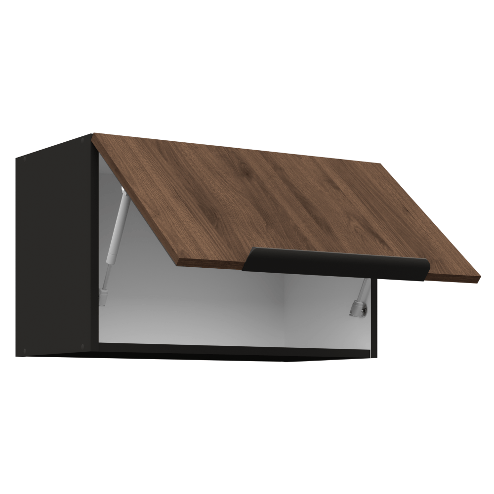 Dulap superior, nuc okapi/negru, MENZO 60 GU-36 1F — imaginea 2