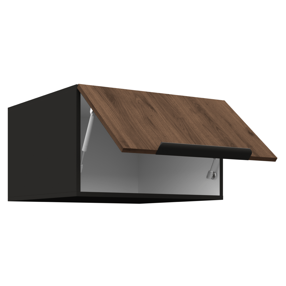 Dulap superior, nuc okapi/negru, MENZO 60 NAGU-36 1F — imaginea 2