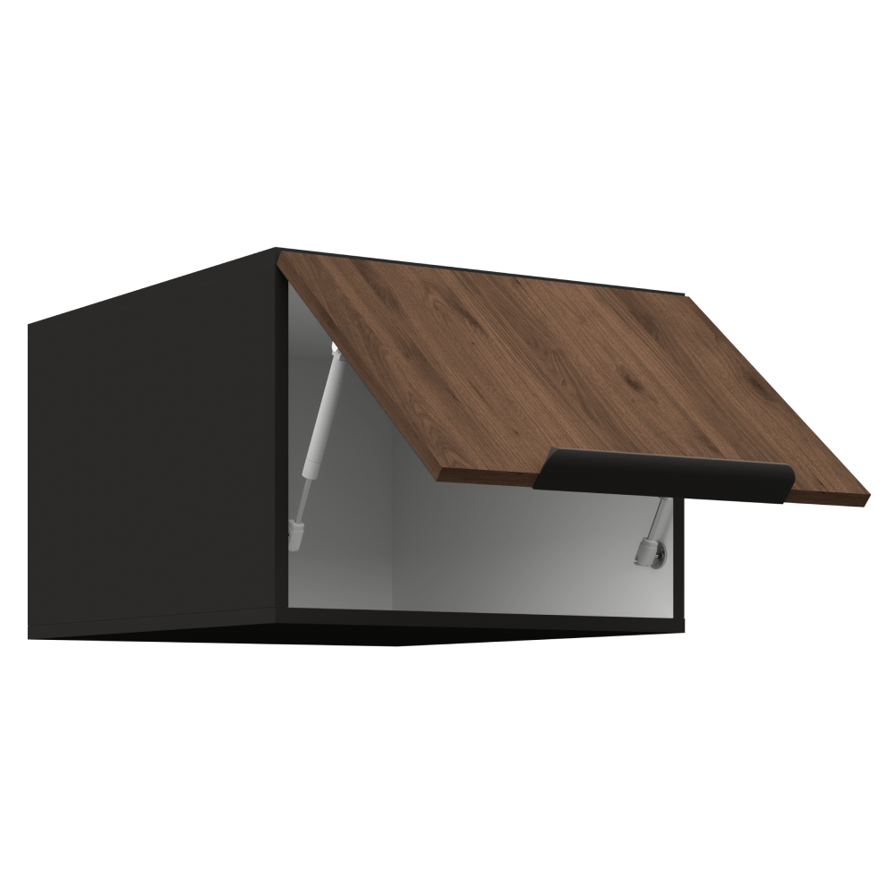 Dulap superior, nuc okapi/negru, MENZO 50 NAGU-36 1F — imaginea 2