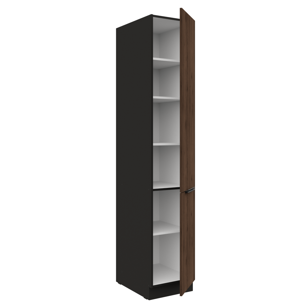 Dulap inalt, nuc okapi/negru, MENZO 40 DK-210 2F — imaginea 2