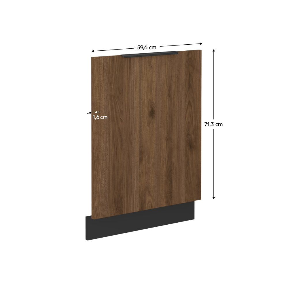 Usa de masina de spalat vase, nuc okapi/negru, MENZO ZM 713x596 — imaginea 8