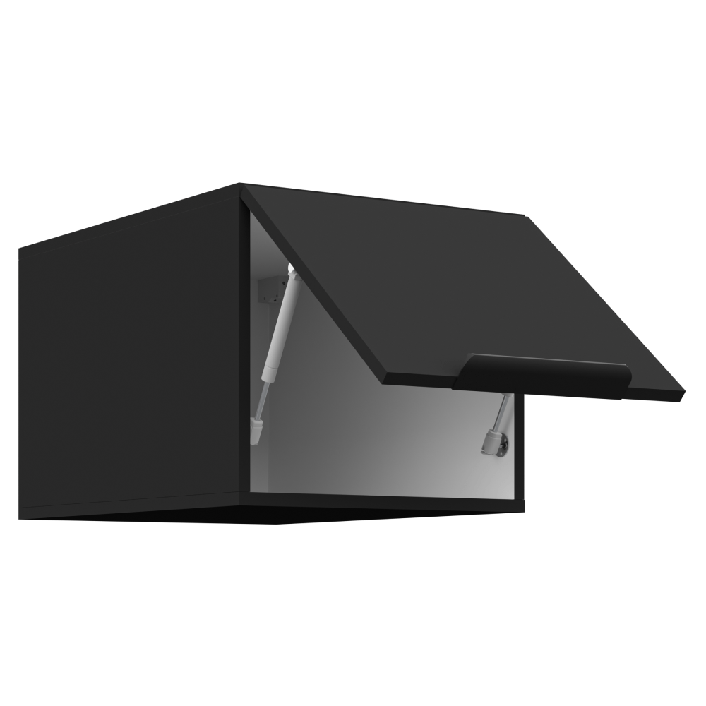 Dulap superior, negru, SIBER 40 NAGU-36 1F — imaginea 2