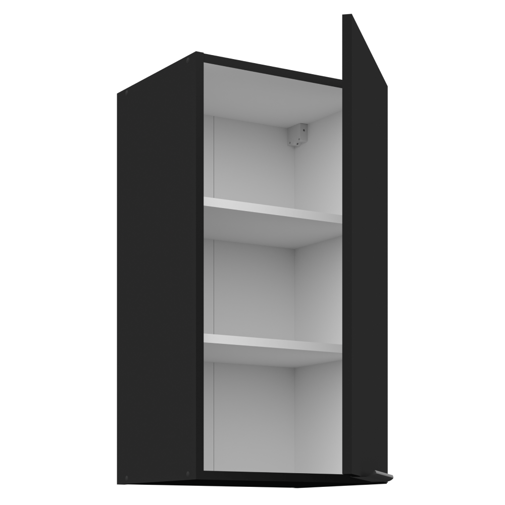 Dulap superior, negru, SIBER 40 G-72 1F — imaginea 2