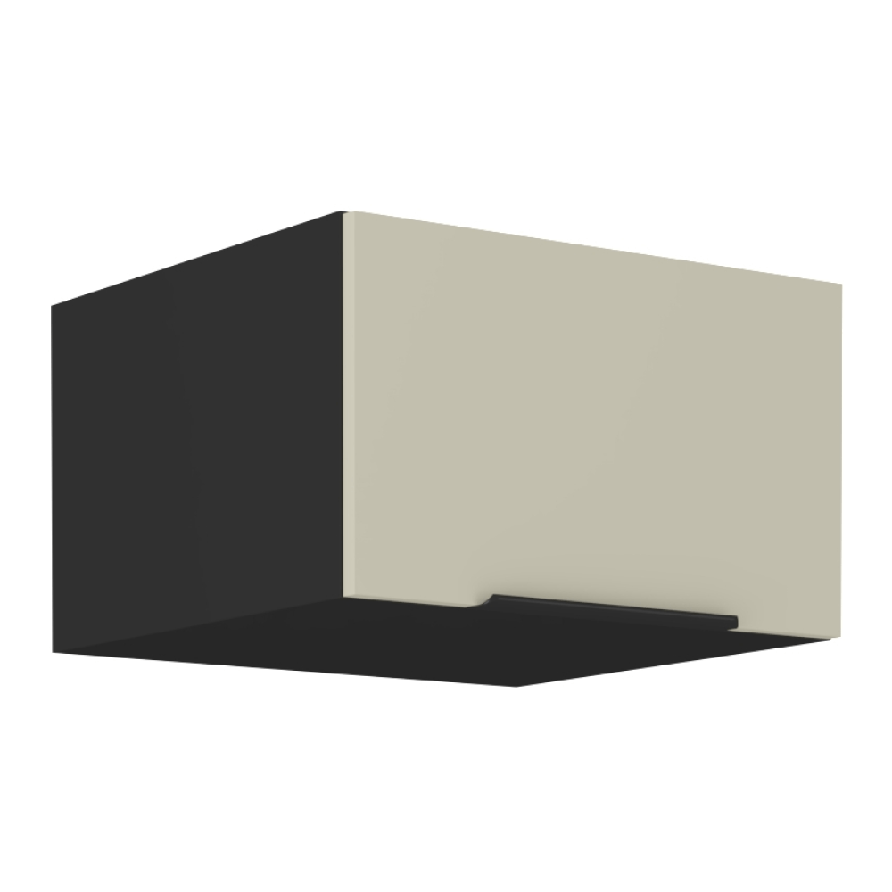 Dulap superior, casmir/negru, ARAKA 60 NAGU-36 1F