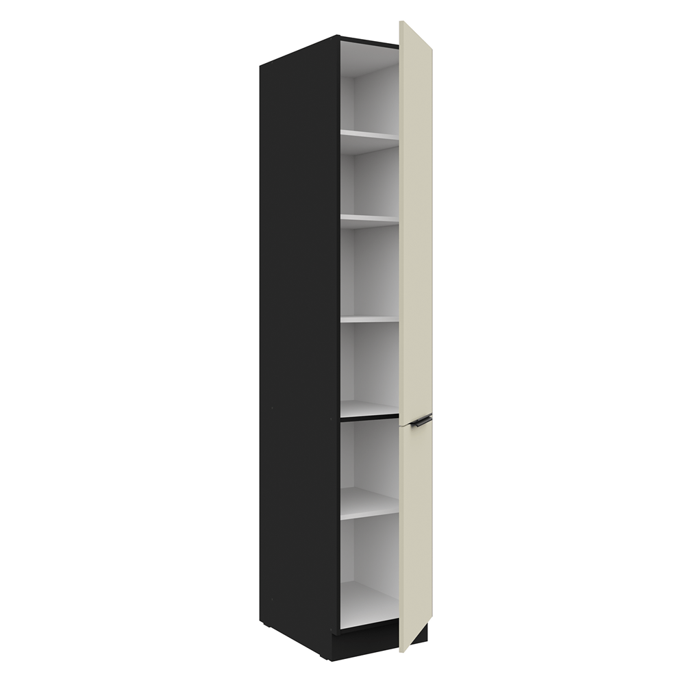 Dulap inalt, casmir/negru, ARAKA 40 DK-210 2F — imaginea 2