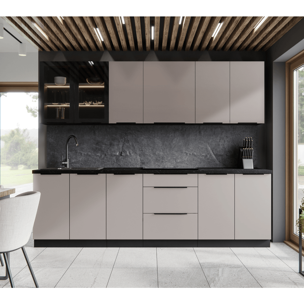 Usa de masina de spalat vase, casmir/negru, ARAKA ZM 570x446 — imaginea 12