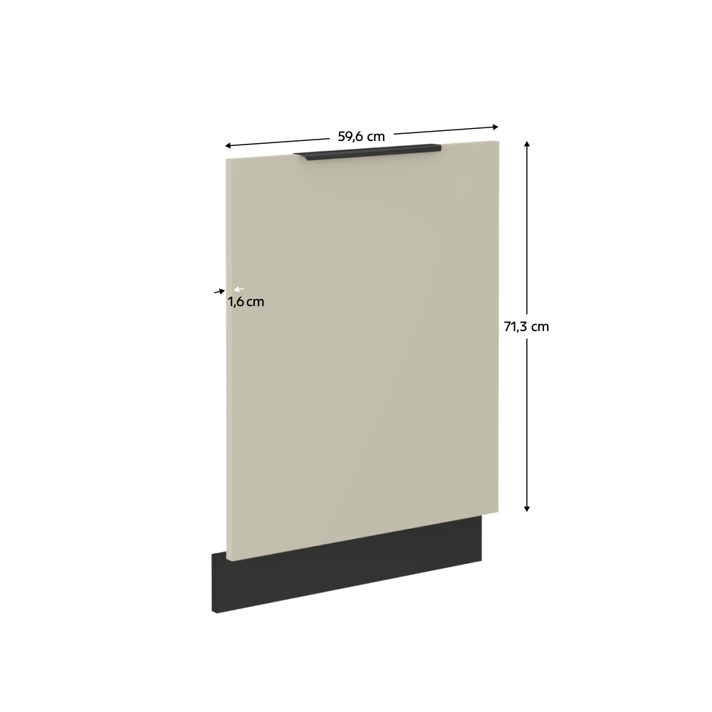 Usa de masina de spalat vase, casmir/negru, ARAKA ZM 713x596 — imaginea 18