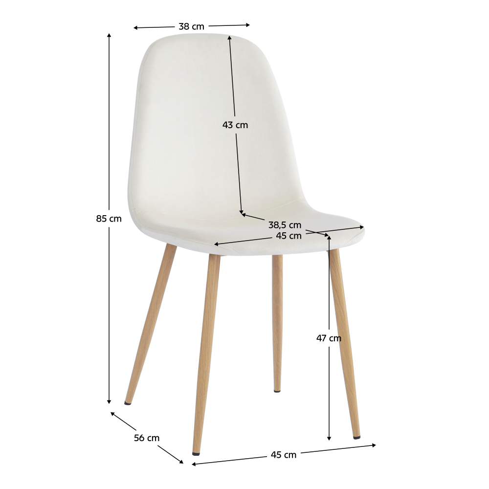 Scaun, bej Dulux/fag, LEGA NEW — imaginea 7