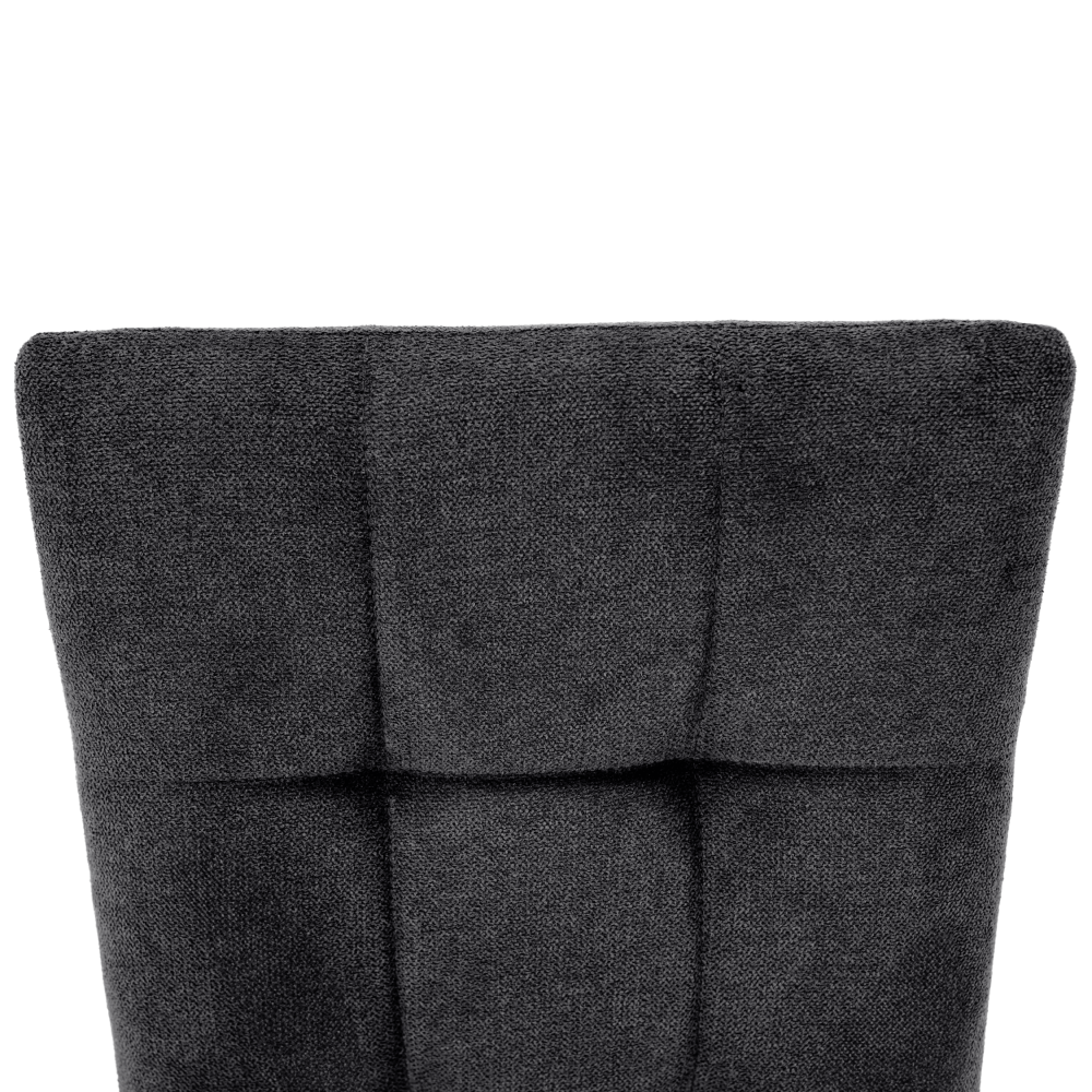 Scaun, tesatura gri inchis/metal, ADORA 2 NEW — imaginea 4