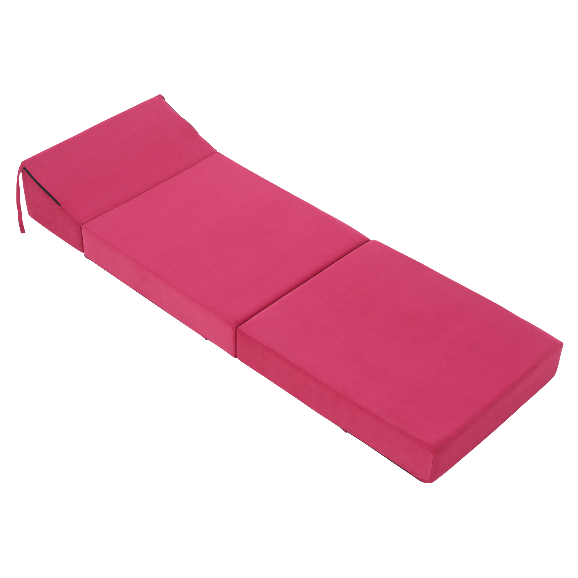 Saltea pliabila/fotoliu extensibil, 2in1, roz magenta, PELOS — imaginea 14
