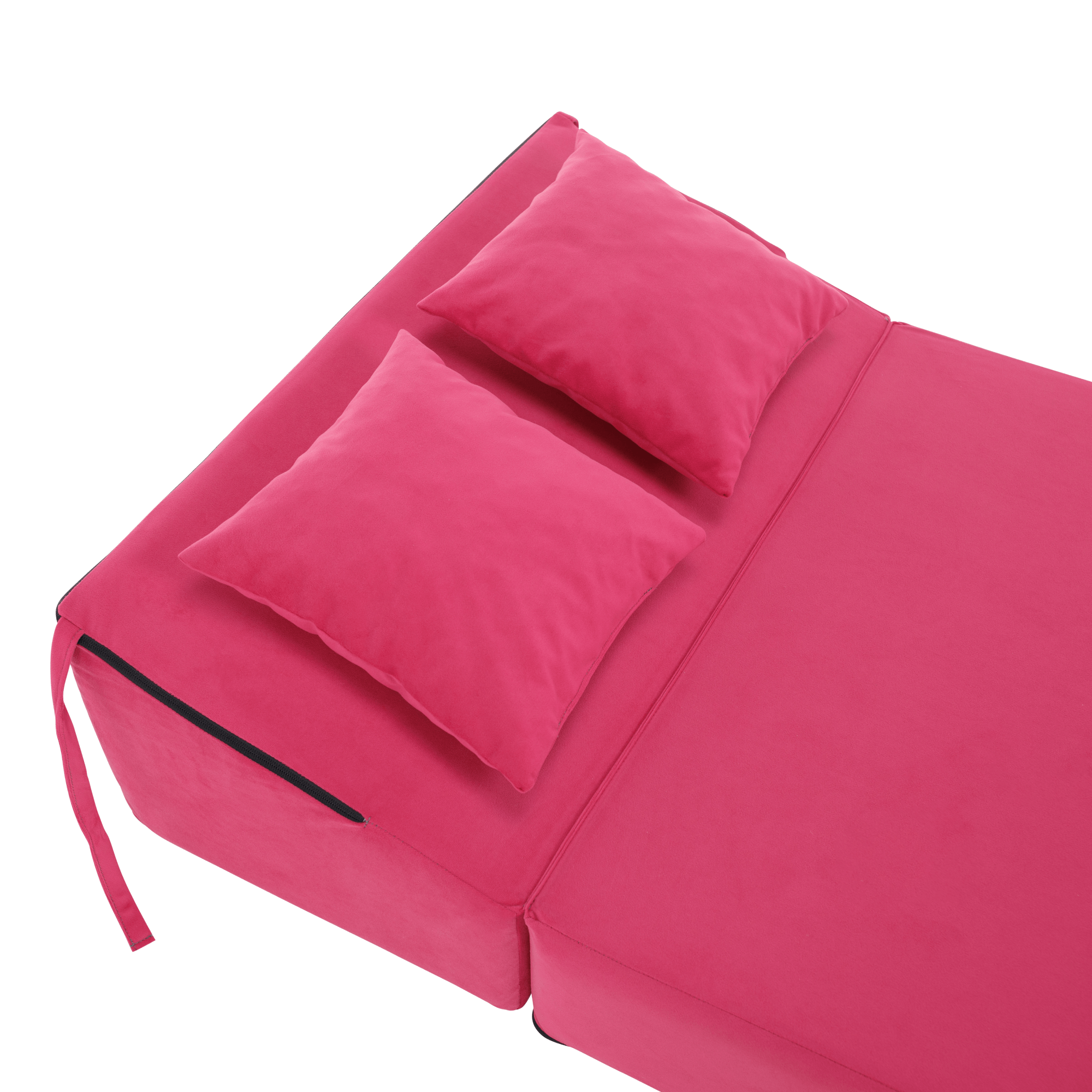 Saltea pliabila/fotoliu extensibil, 2in1, roz magenta, PELOS — imaginea 15