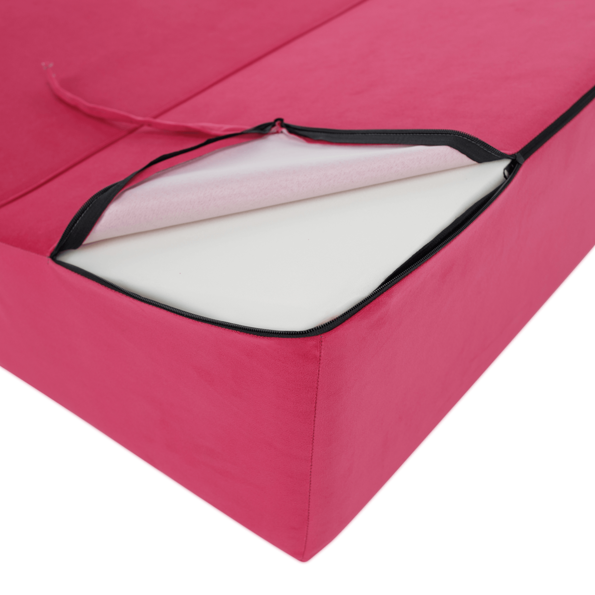 Saltea pliabila/fotoliu extensibil, 2in1, roz magenta, PELOS — imaginea 20