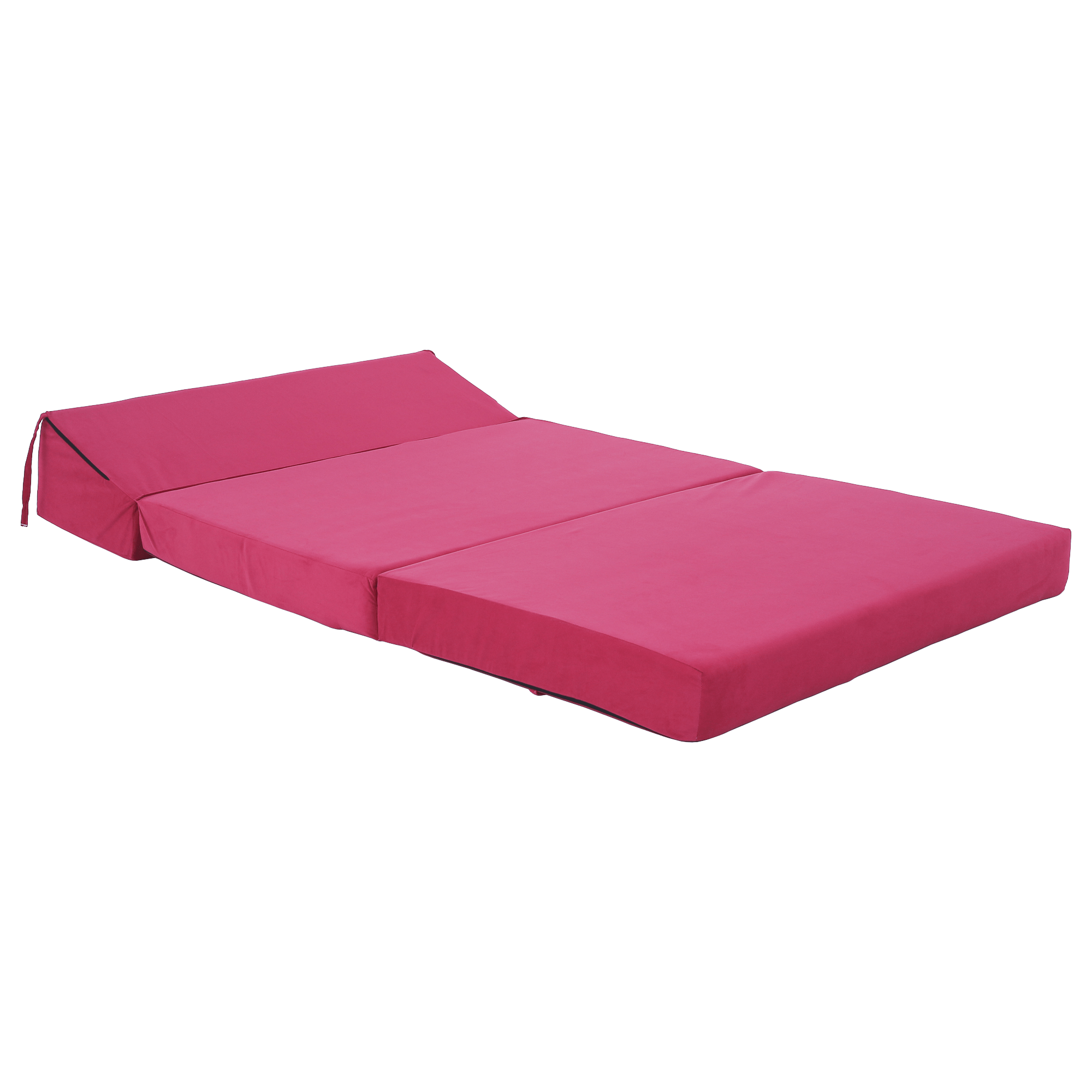 Saltea pliabila/fotoliu extensibil, 2 in 1, roz magenta, VEDIS — imaginea 2