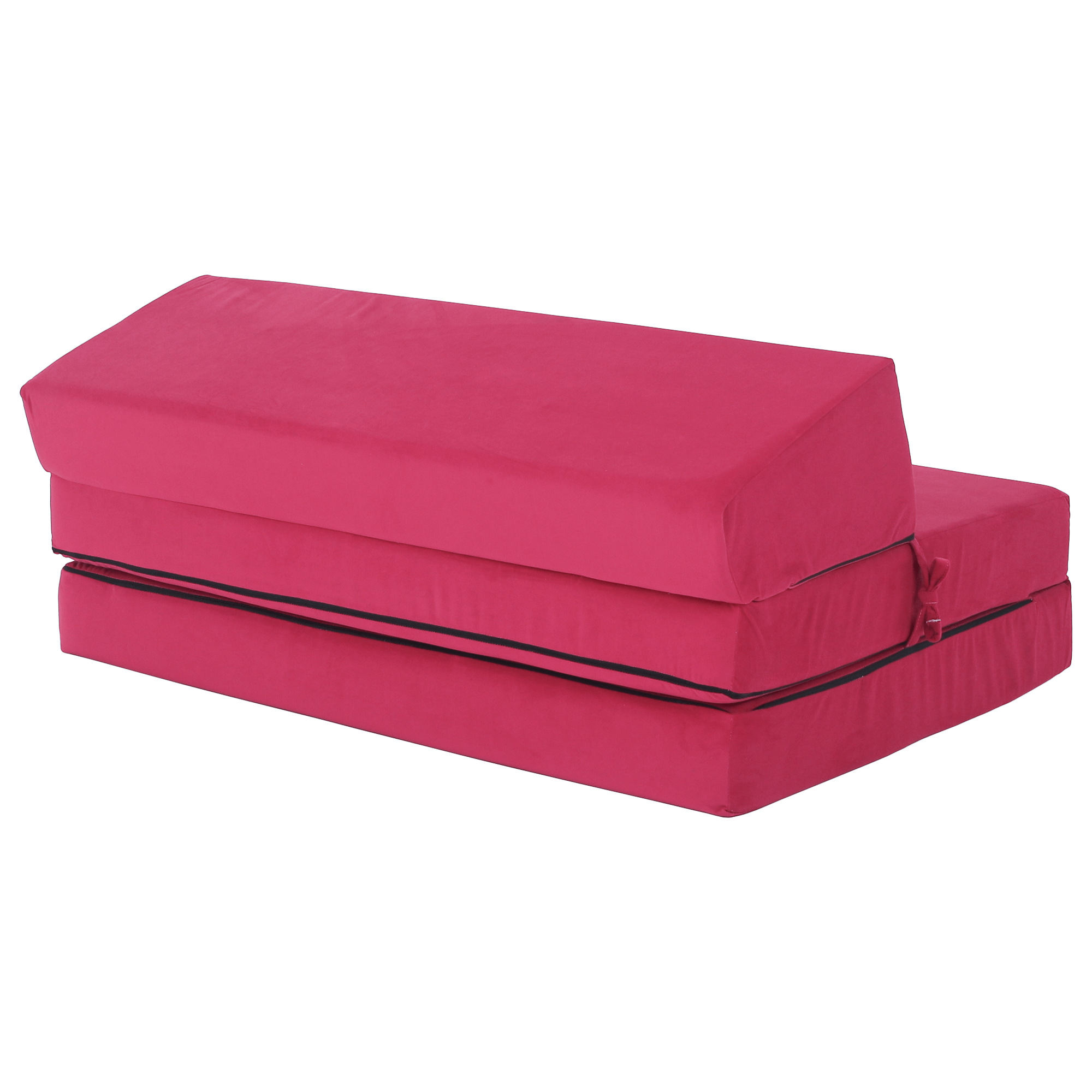 Saltea pliabila/fotoliu extensibil, 2 in 1, roz magenta, VEDIS — imaginea 6