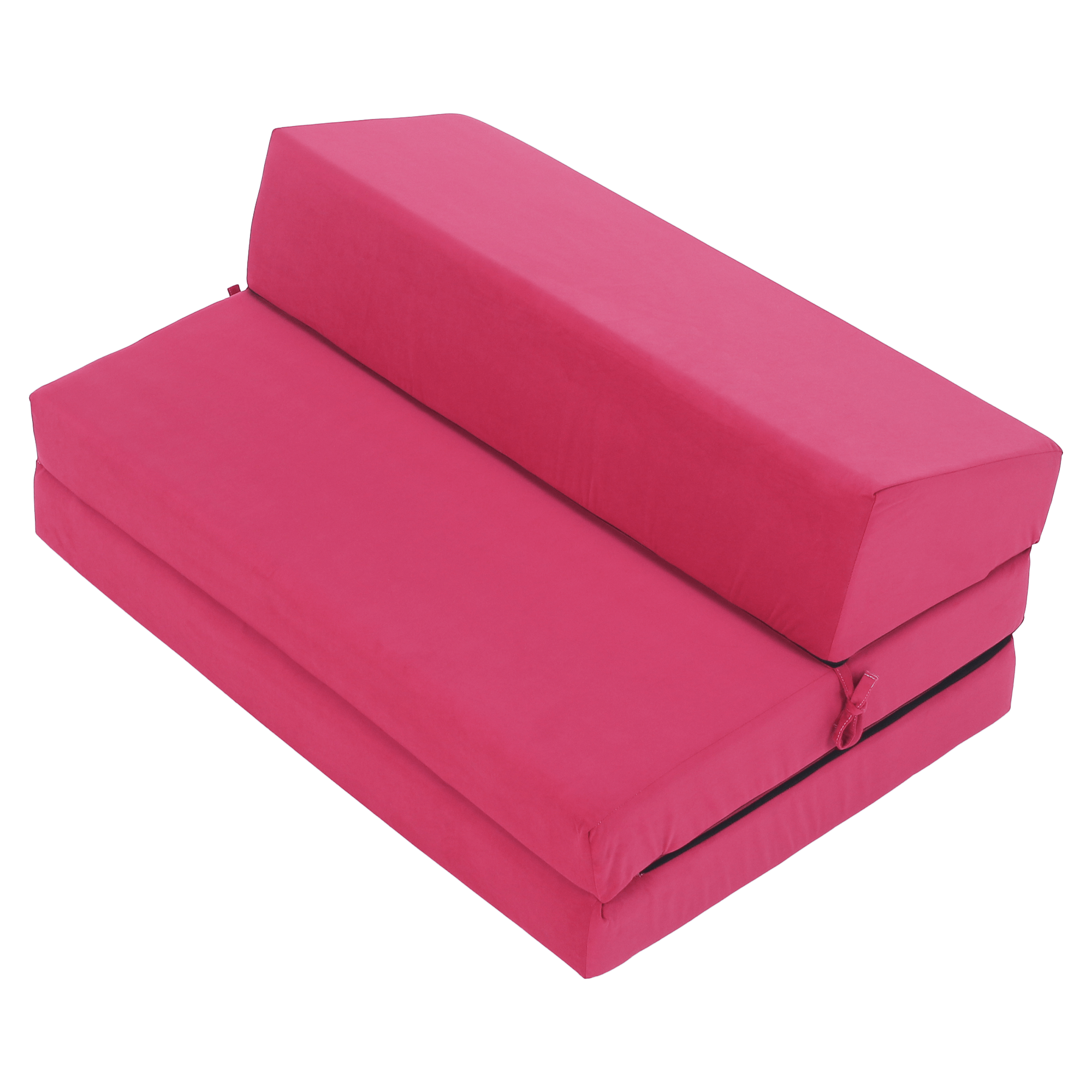 Saltea pliabila/fotoliu extensibil, 2 in 1, roz magenta, VEDIS — imaginea 7
