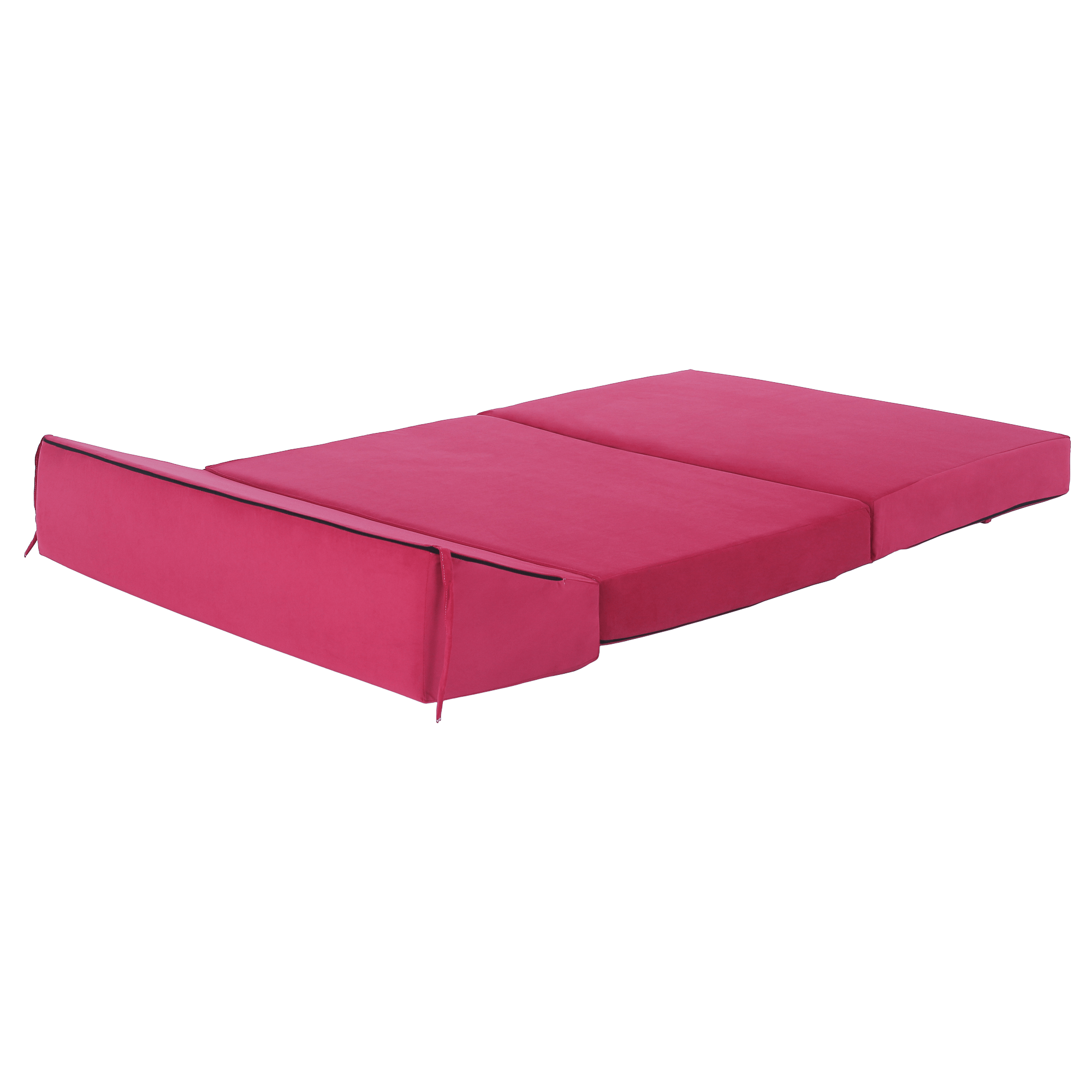 Saltea pliabila/fotoliu extensibil, 2 in 1, roz magenta, VEDIS — imaginea 8