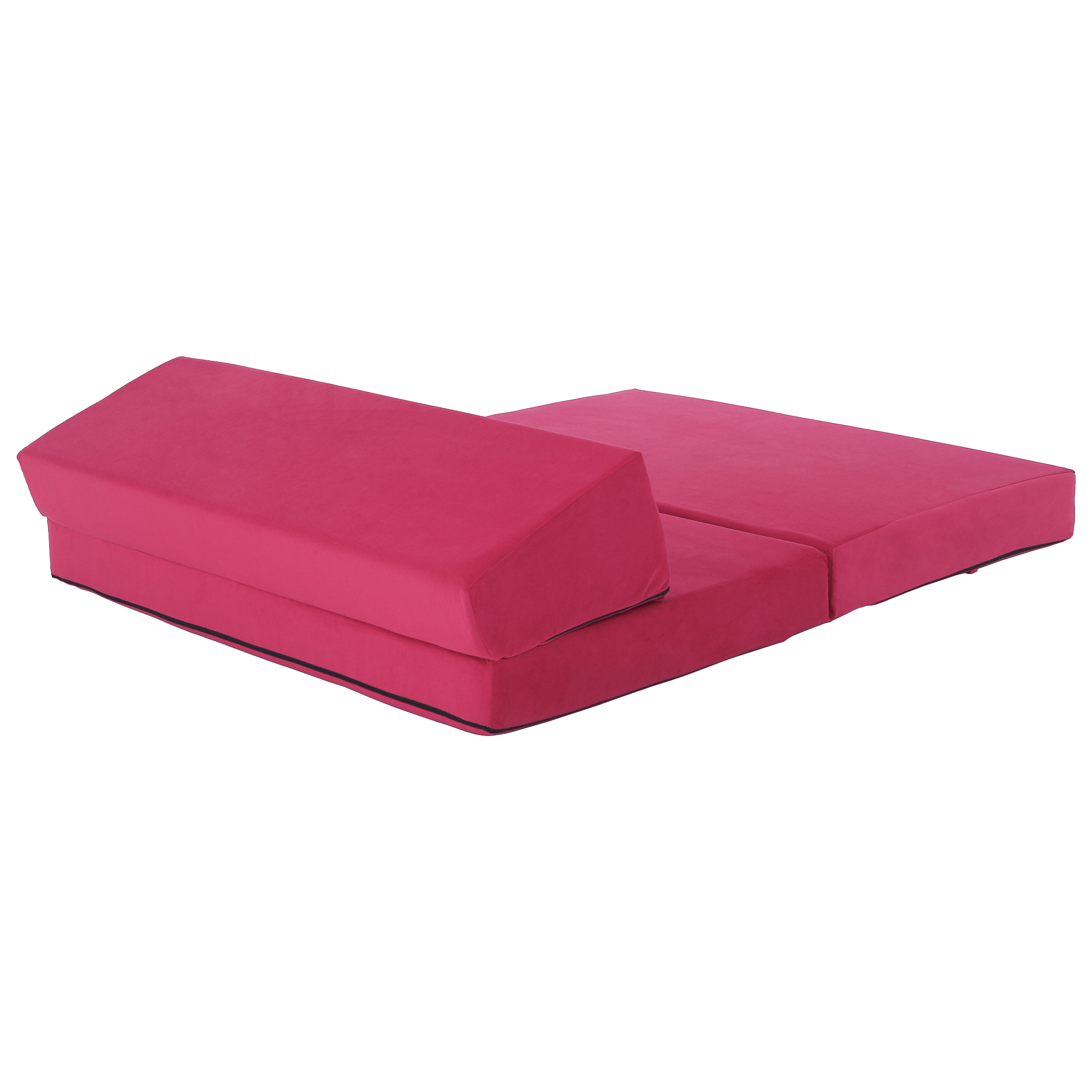 Saltea pliabila/fotoliu extensibil, 2 in 1, roz magenta, VEDIS — imaginea 9