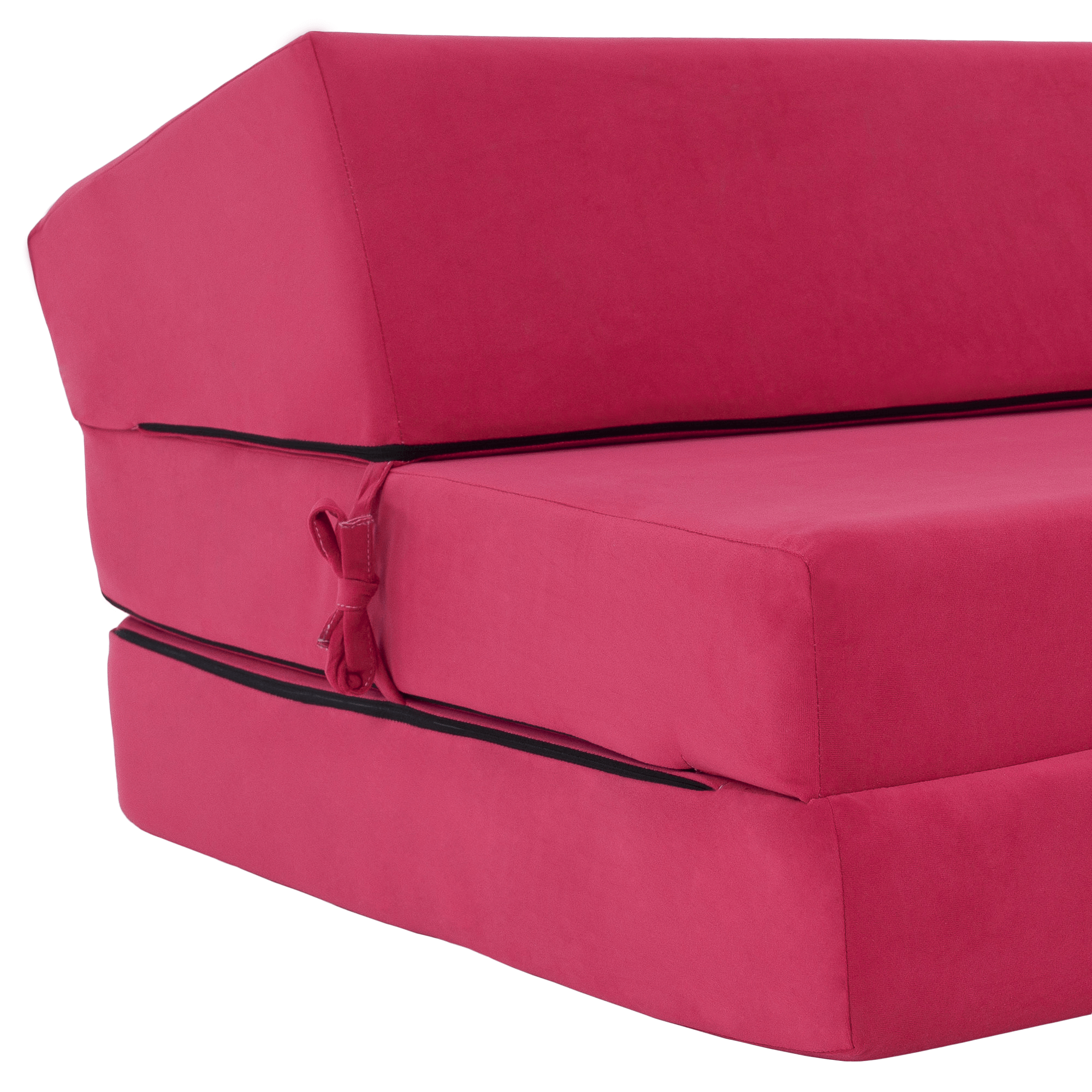 Saltea pliabila/fotoliu extensibil, 2 in 1, roz magenta, VEDIS — imaginea 13
