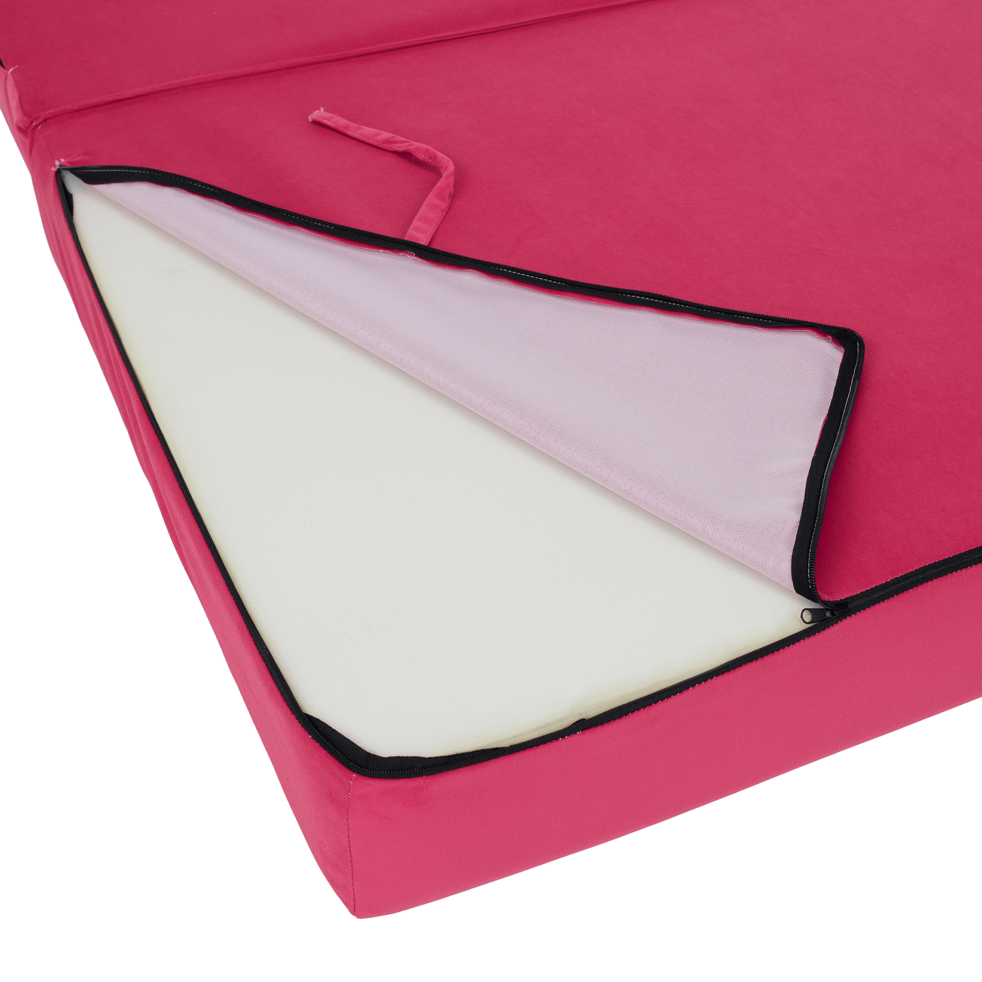 Saltea pliabila/fotoliu extensibil, 2 in 1, roz magenta, VEDIS — imaginea 15