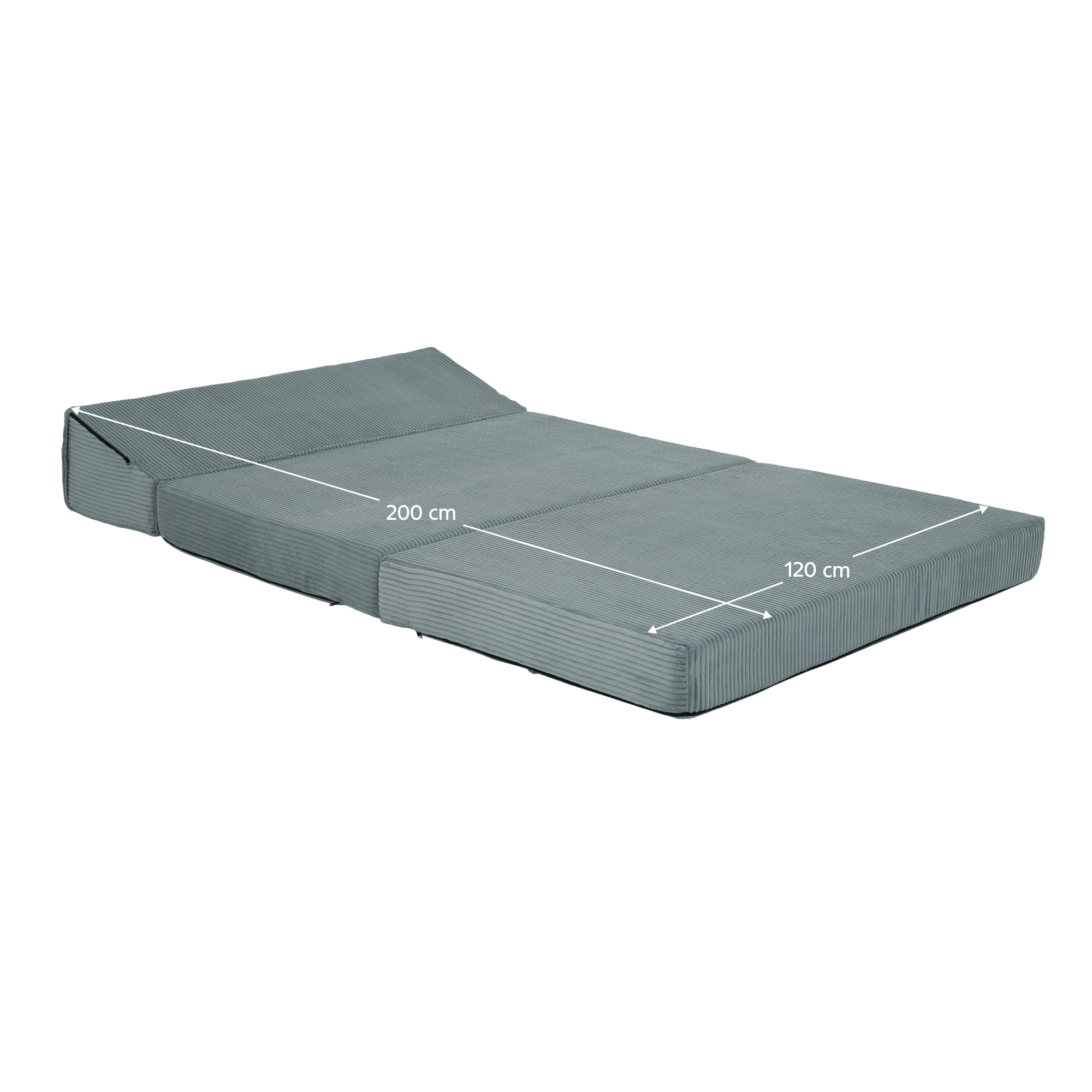 Saltea/scaun pliabil, 2 in 1, mentol, VEDIS — imaginea 20