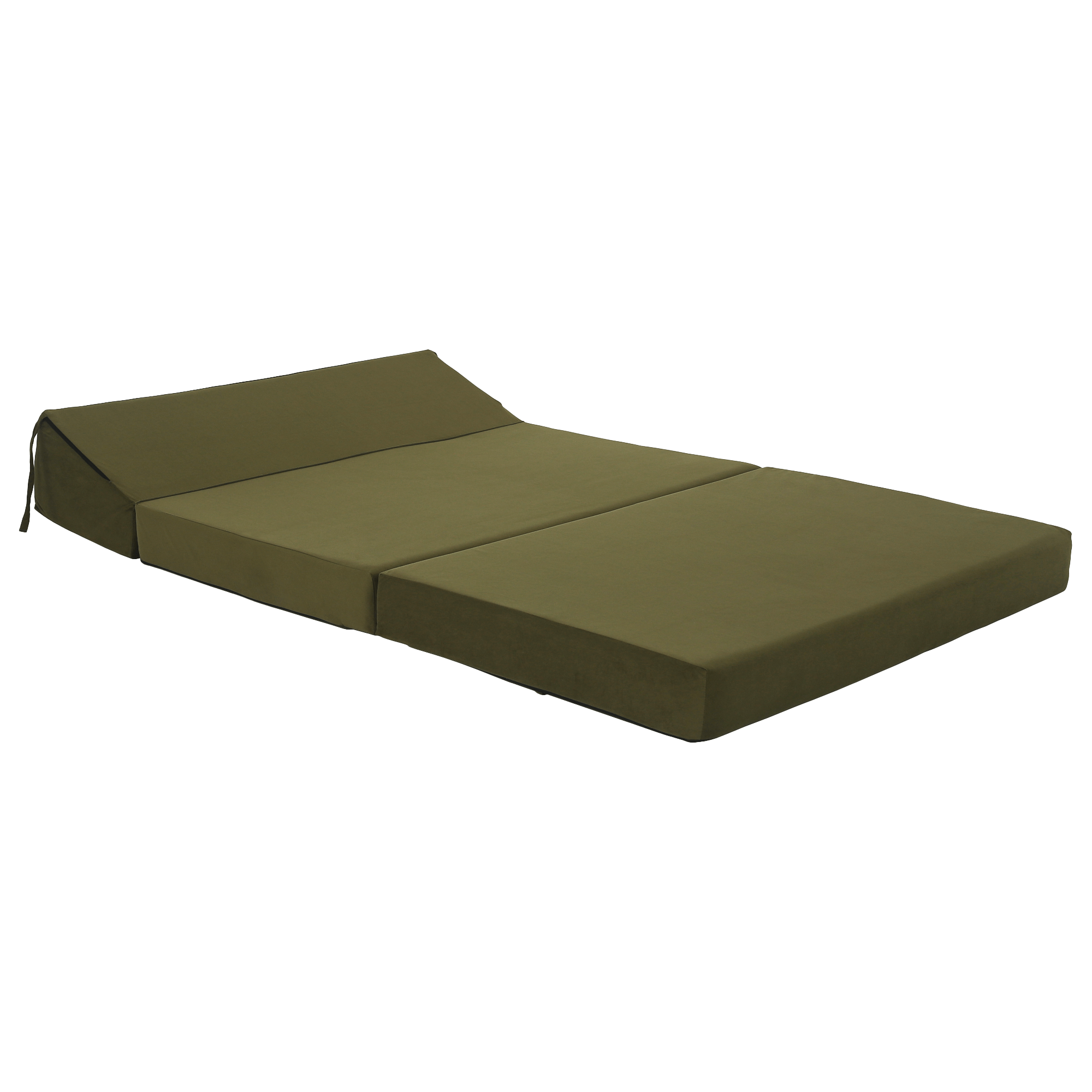 Saltea/scaun pliabil, 2 in 1, maslinie, VEDIS — imaginea 2