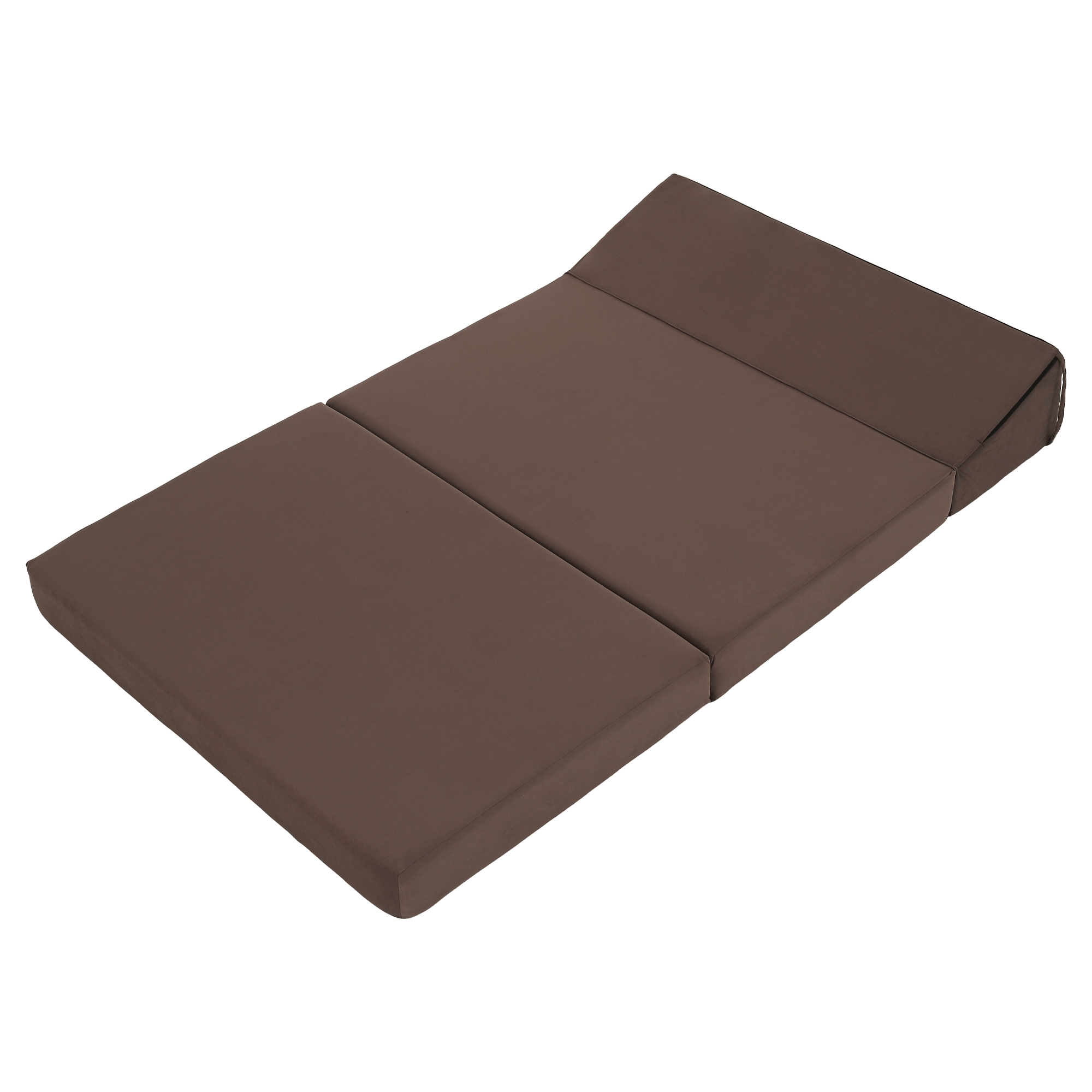 Saltea pliabila/fotoliu extensibil, 2 in 1, maro Taupe, VEDIS — imaginea 4
