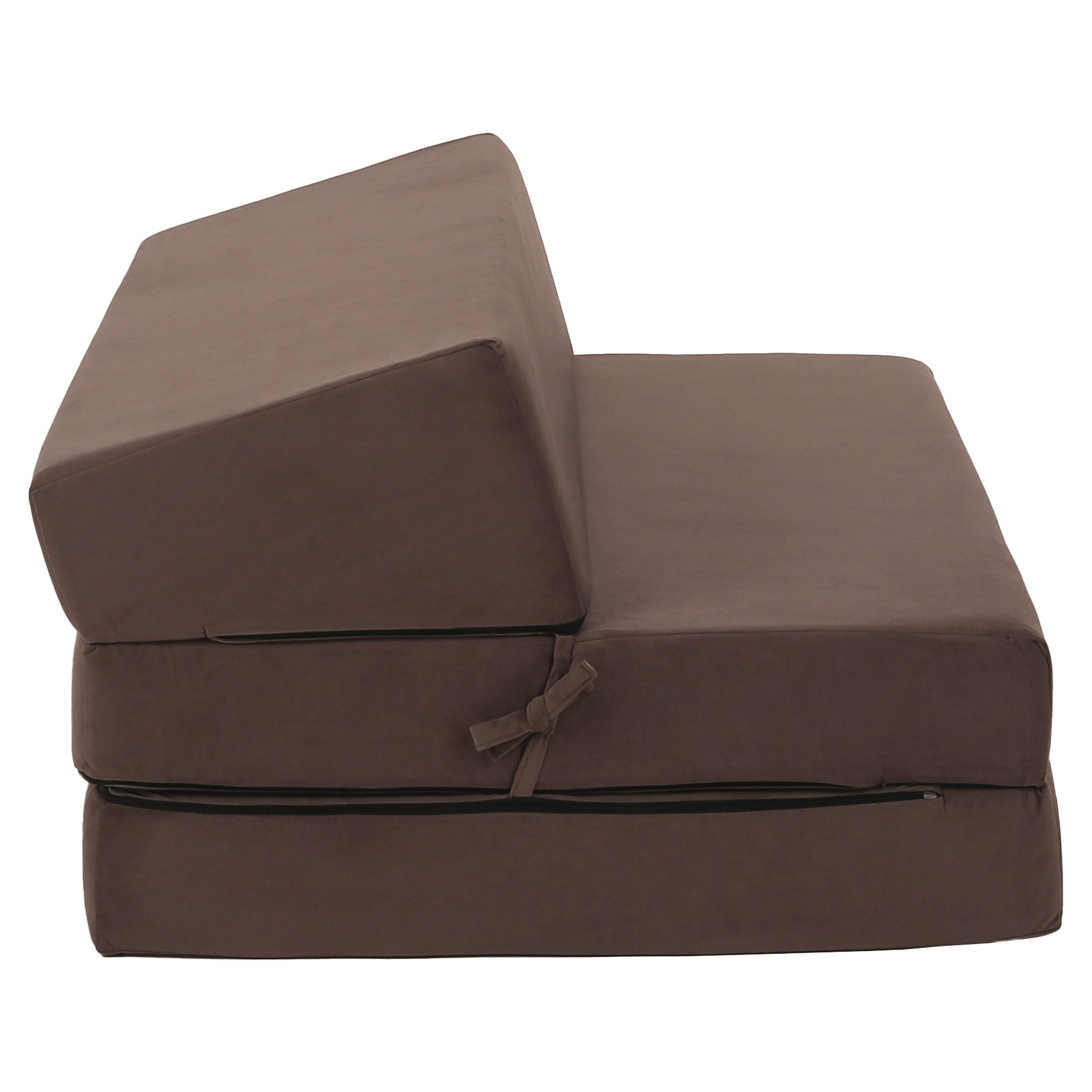 Saltea pliabila/fotoliu extensibil, 2 in 1, maro Taupe, VEDIS — imaginea 5