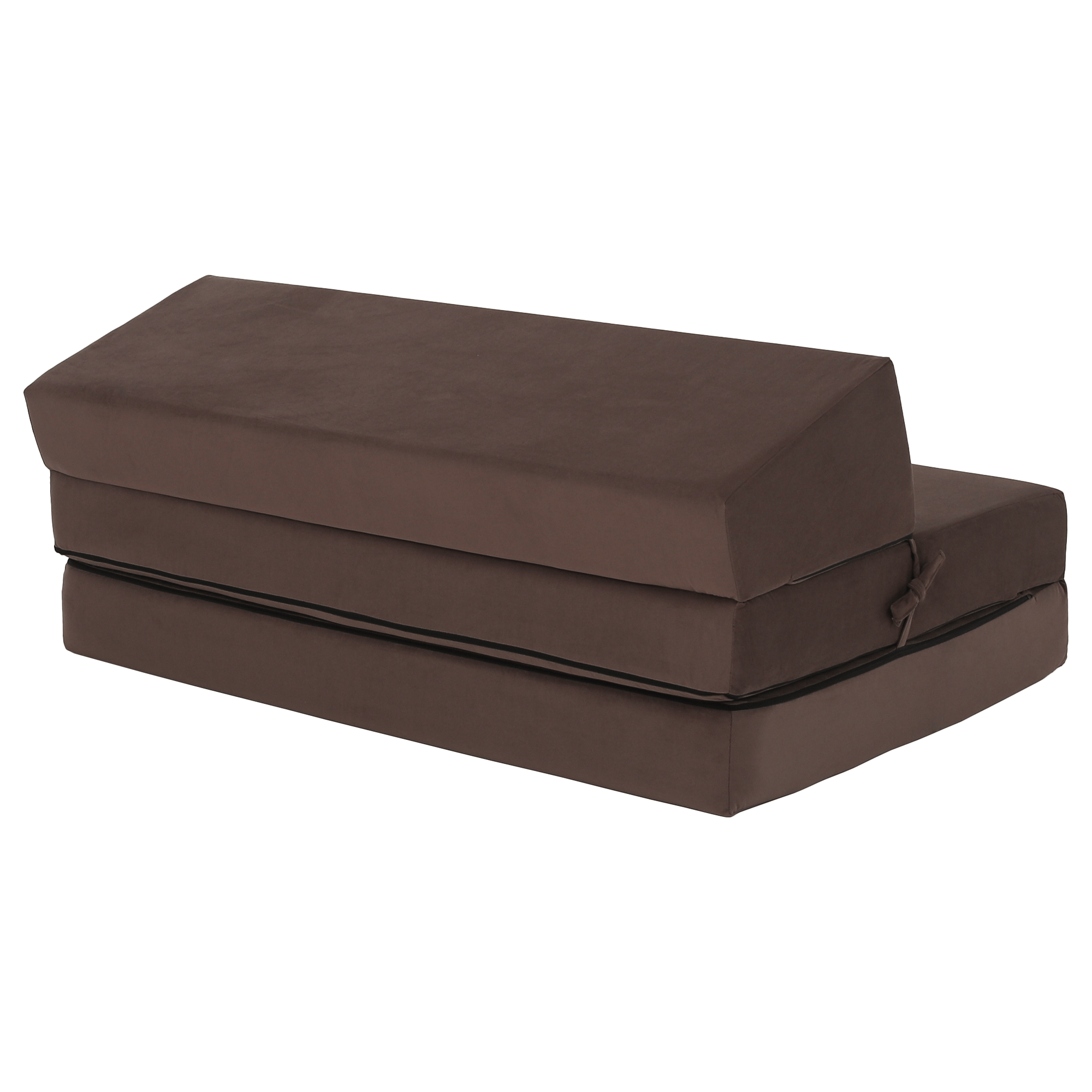 Saltea pliabila/fotoliu extensibil, 2 in 1, maro Taupe, VEDIS — imaginea 6