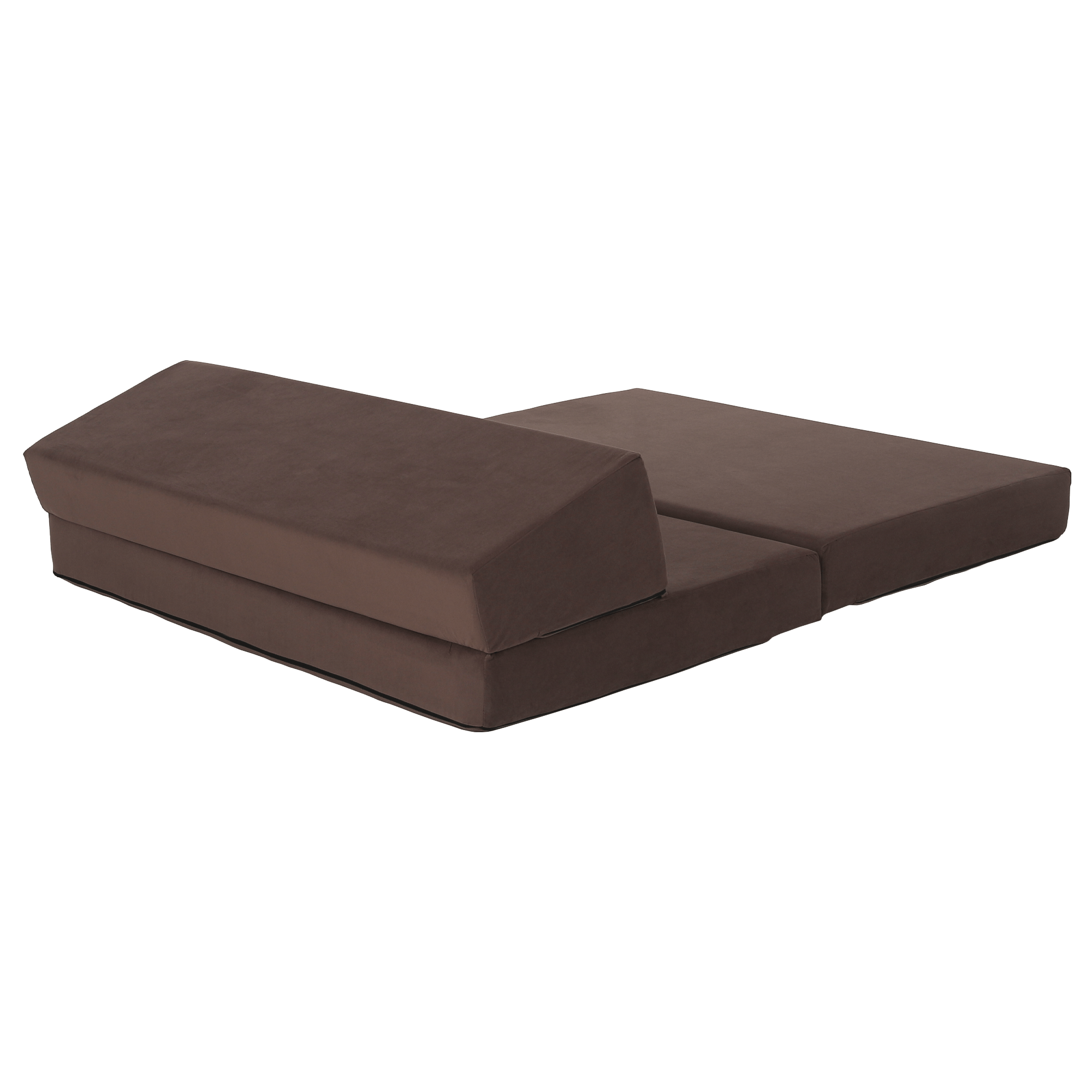 Saltea pliabila/fotoliu extensibil, 2 in 1, maro Taupe, VEDIS — imaginea 9