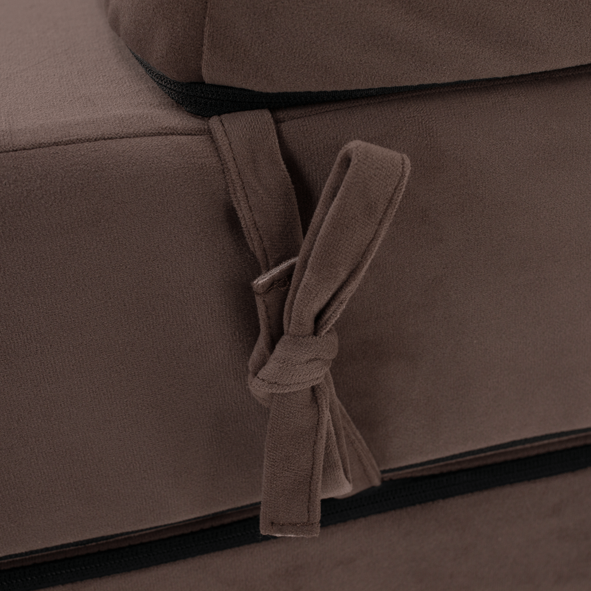 Saltea pliabila/fotoliu extensibil, 2 in 1, maro Taupe, VEDIS — imaginea 11