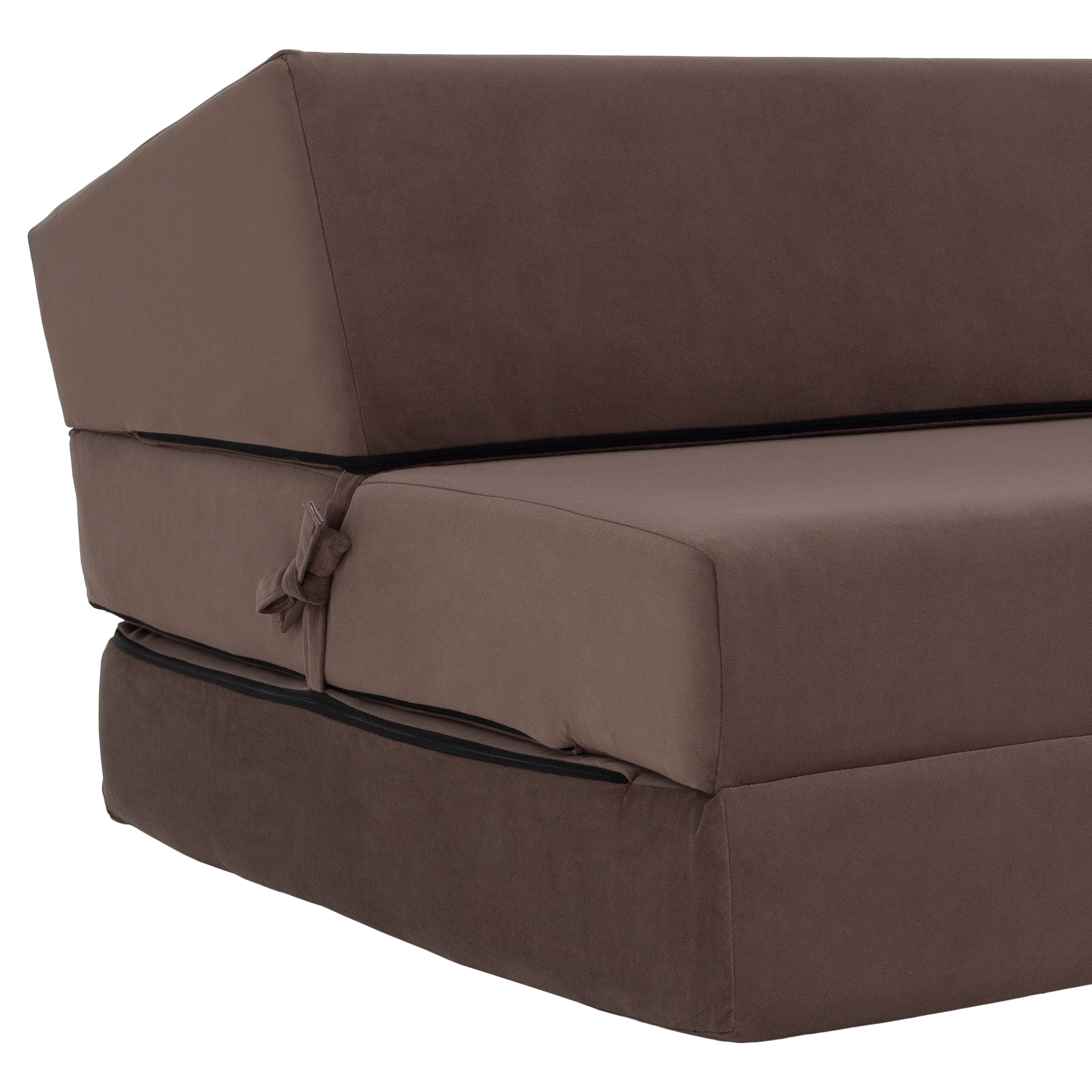 Saltea pliabila/fotoliu extensibil, 2 in 1, maro Taupe, VEDIS — imaginea 13