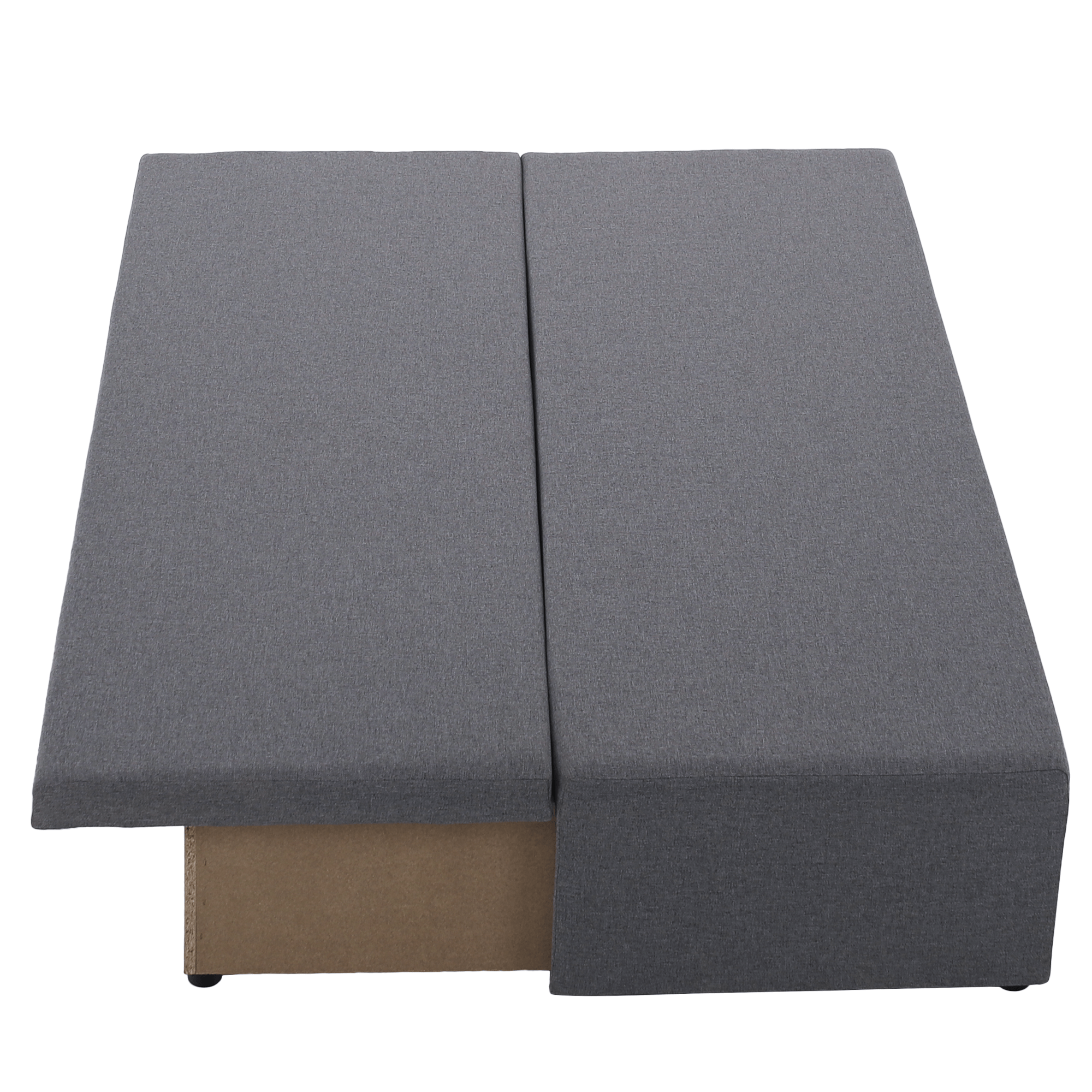 Canapea extensibila, gri deschis, EUGI — imaginea 2