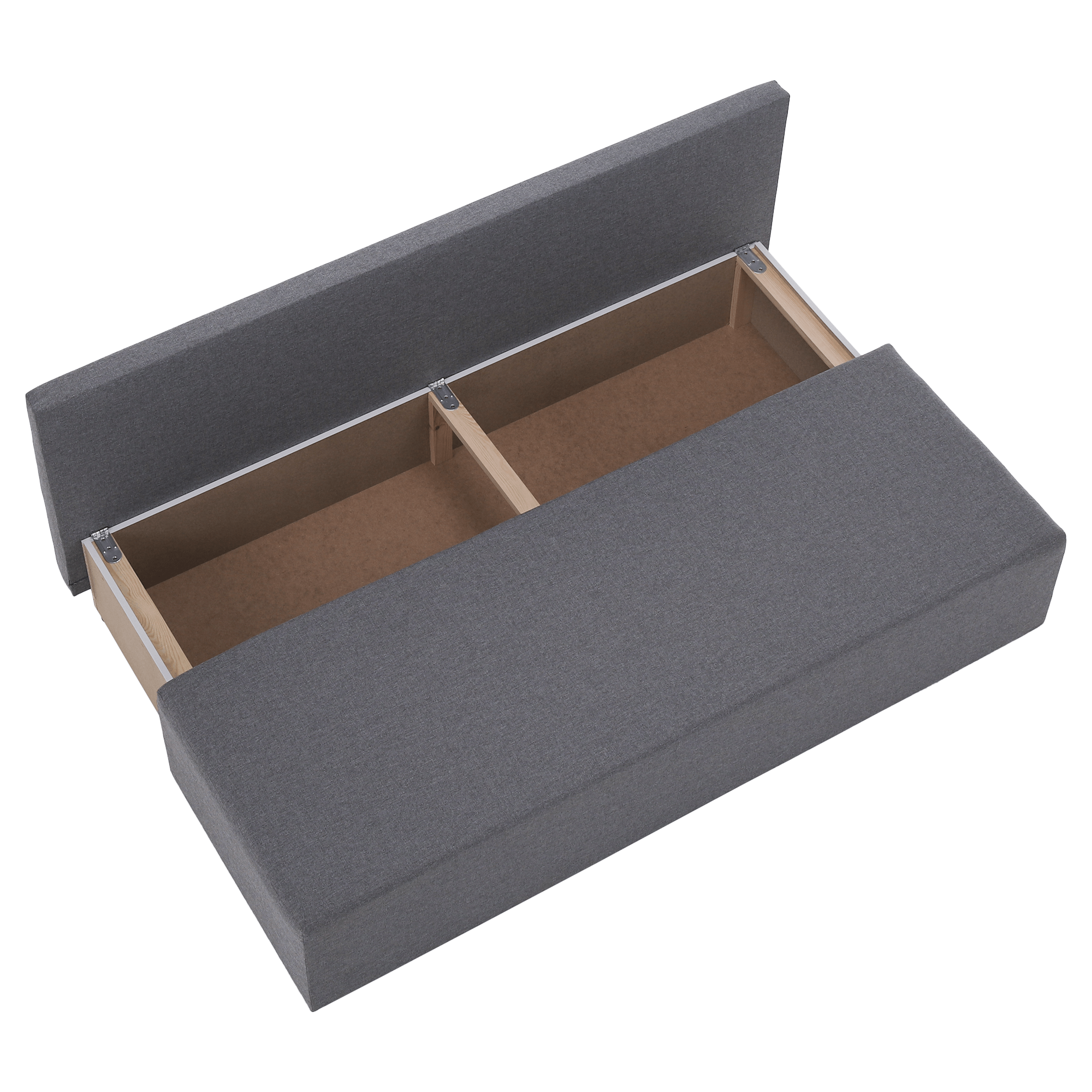 Canapea extensibila, gri deschis, EUGI — imaginea 4