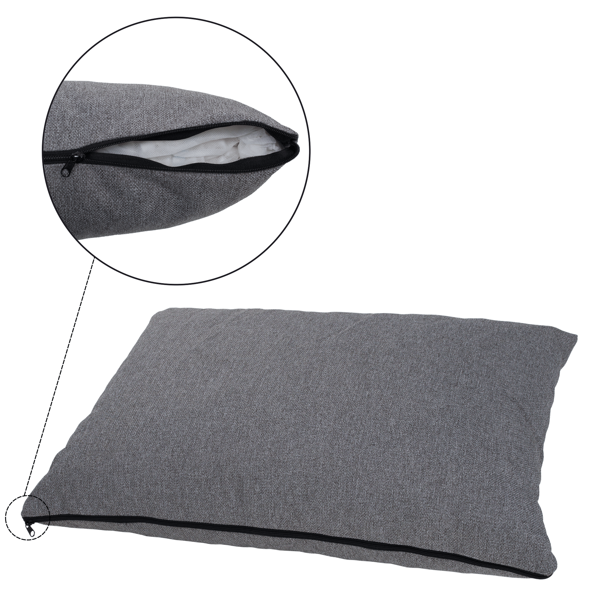 Canapea extensibila, gri deschis, EUGI — imaginea 14